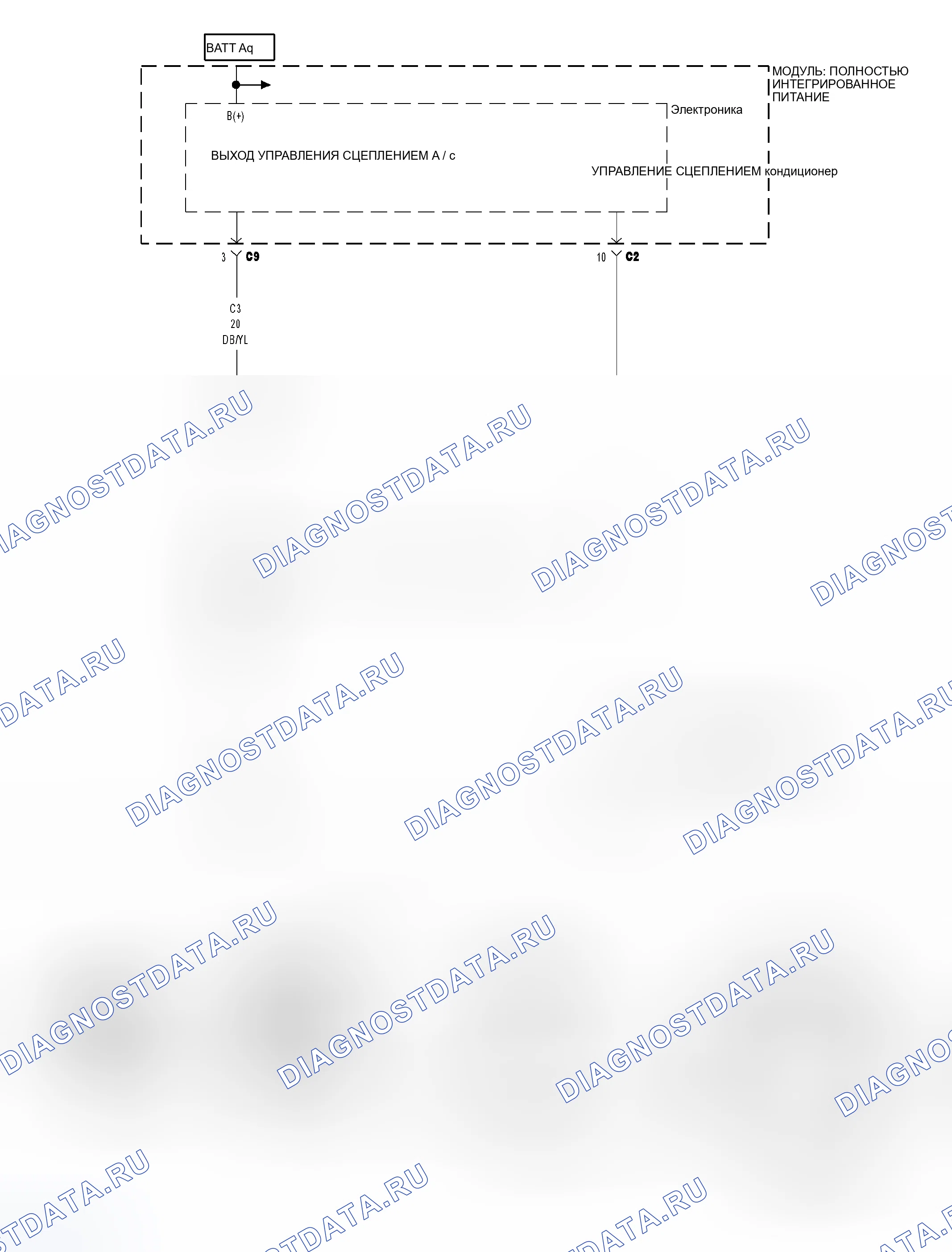 Рис. 371: Принципиальная схема. Dodge Cab & Chassis R3500 HD 