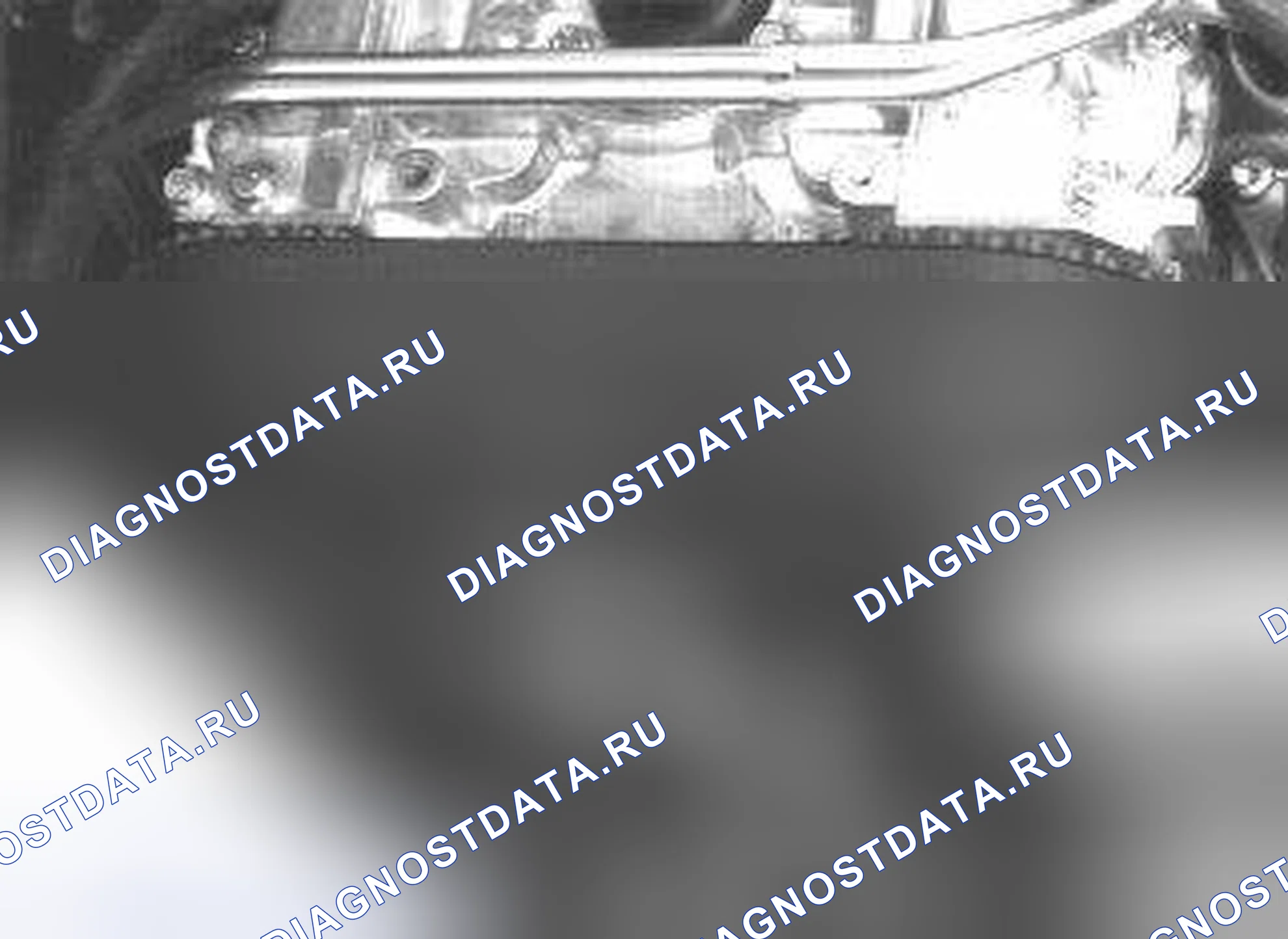 Рис. 702: Установка зубчатого ремня. Volvo C70 I