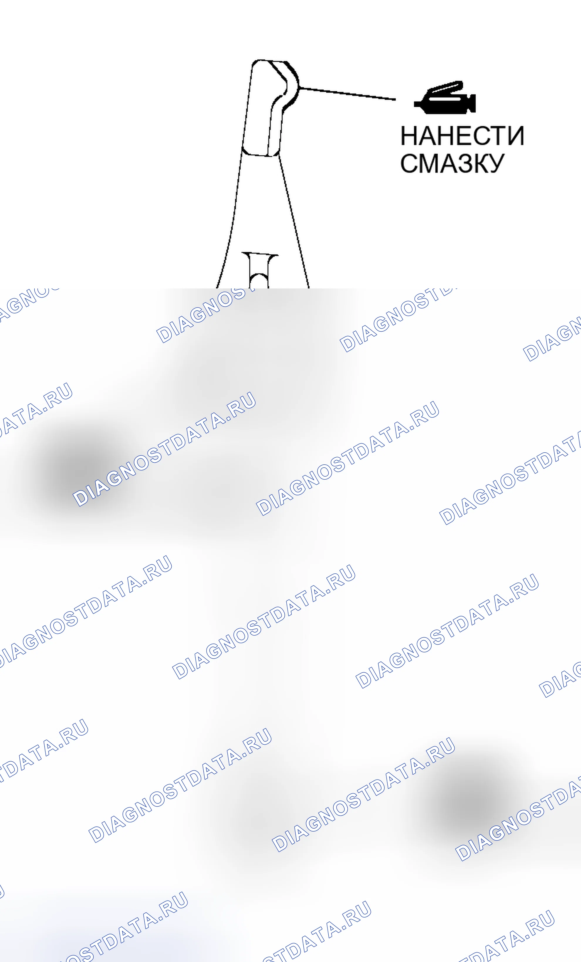 Рис. 25: > > B < < УСТАНОВКА РАСЦЕПЛЯЮЩЕЙ ВИЛКИ. Mitsubishi Lancer IX рестайлинг