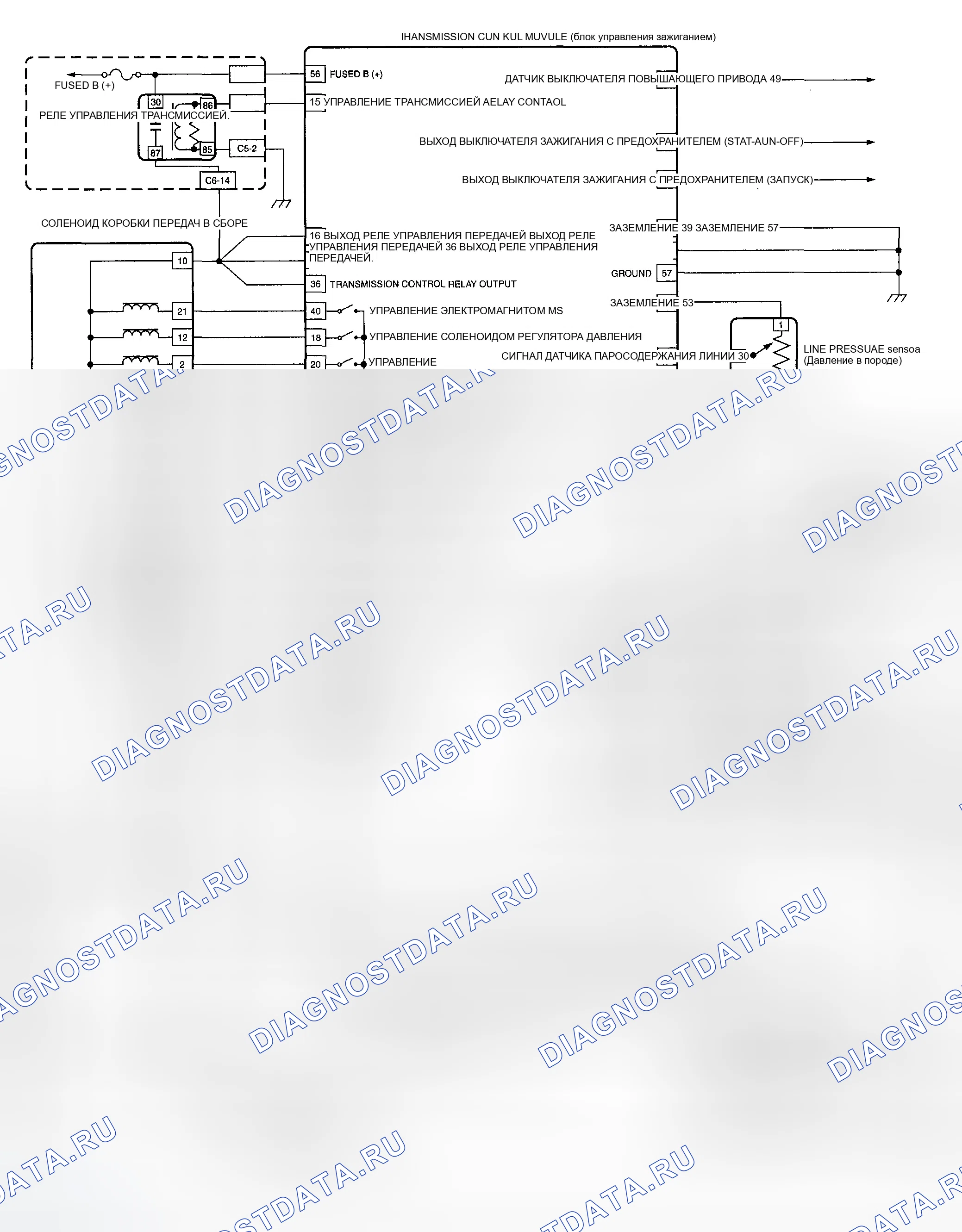 Рис. 1050: EATX 5.7L. Dodge Pickup R1500 
