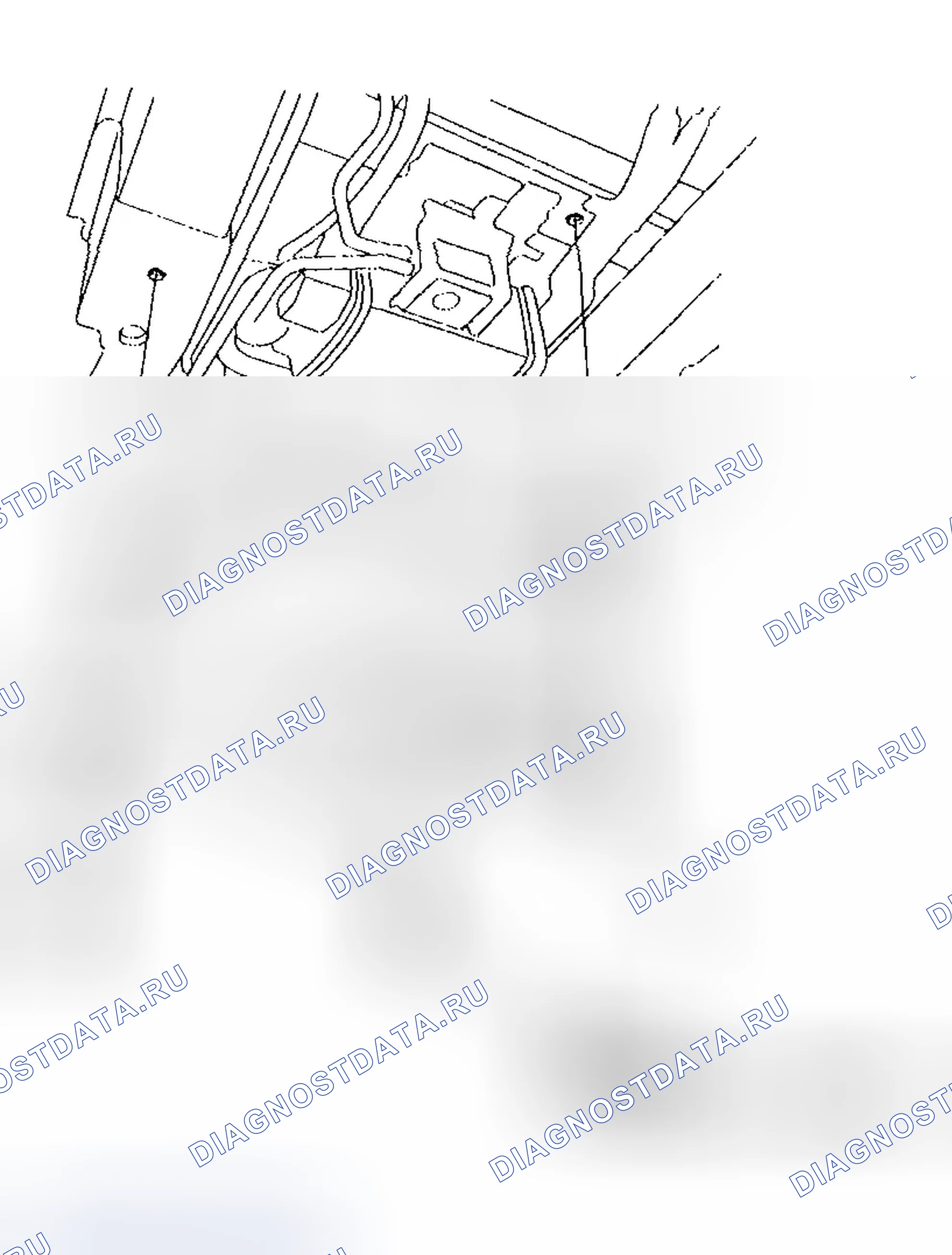 Рис. 61: Замена канистры EVAP. Honda Pilot I