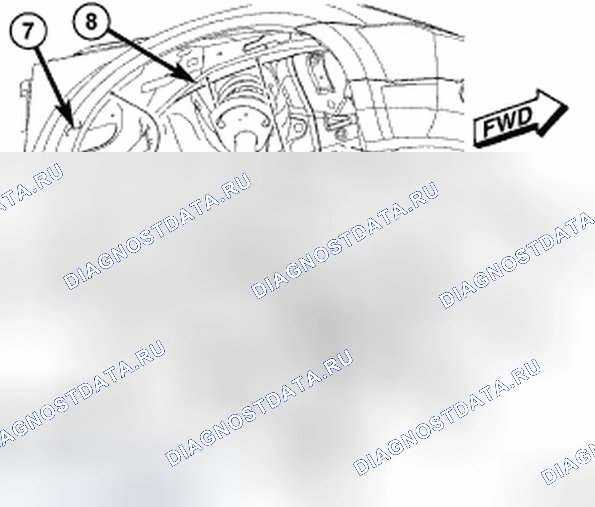 Рис. 207: ДЕМОНТАЖ. Dodge Caliber I
