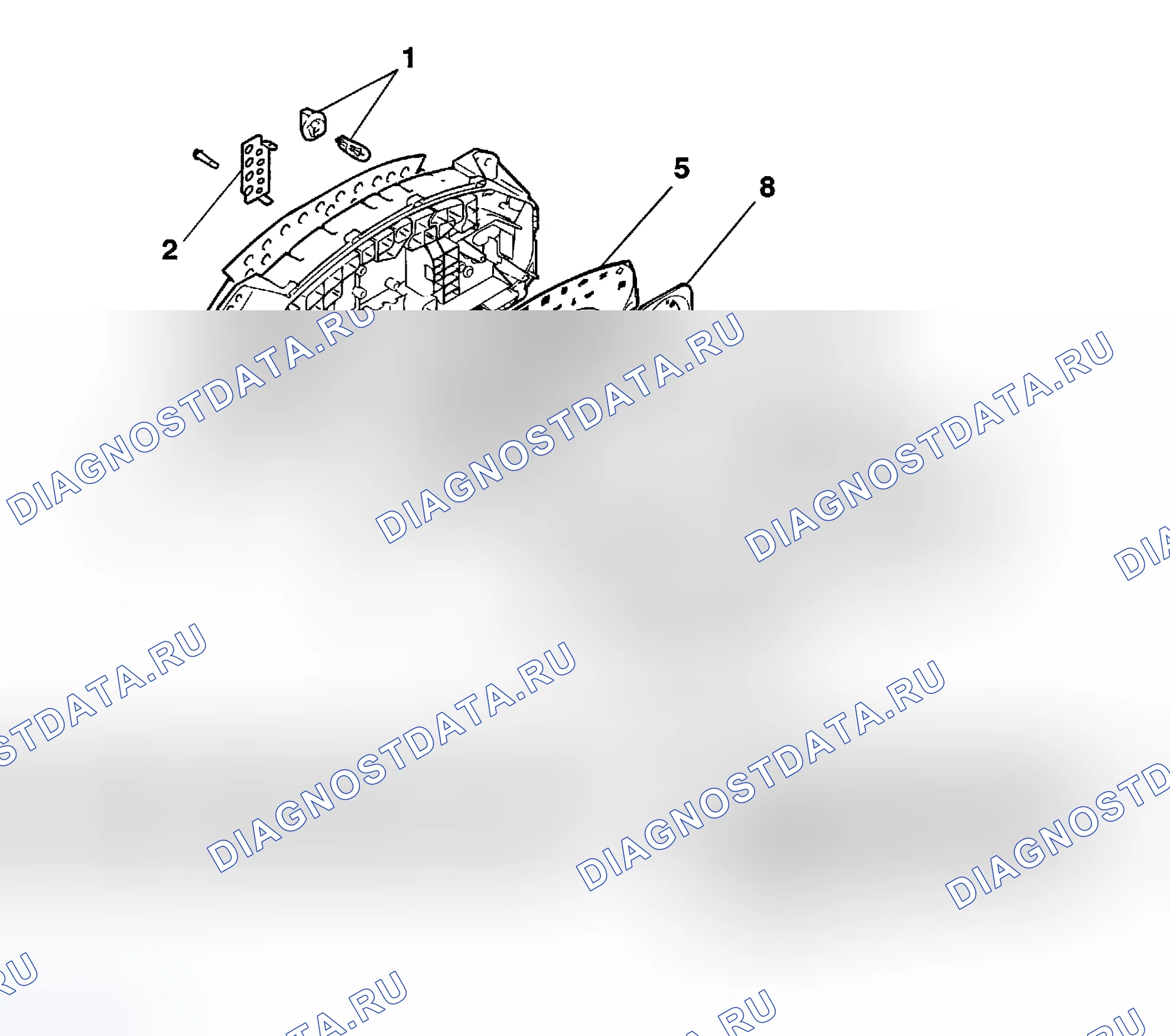 Рис. 52: РАЗБОРКА И СБОРКА. Mitsubishi Eclipse III