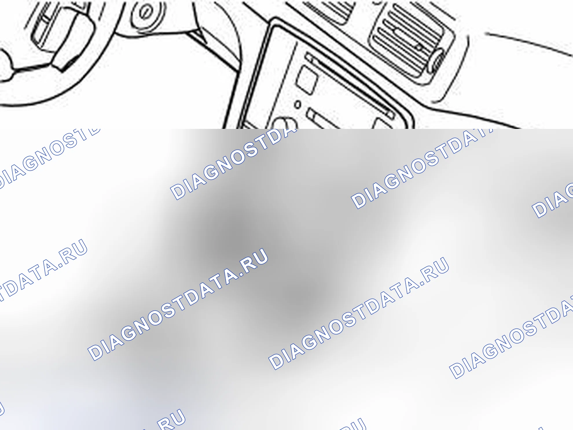 Рис. 465: Отвернуть два винта. Volvo XC70 I рестайлинг