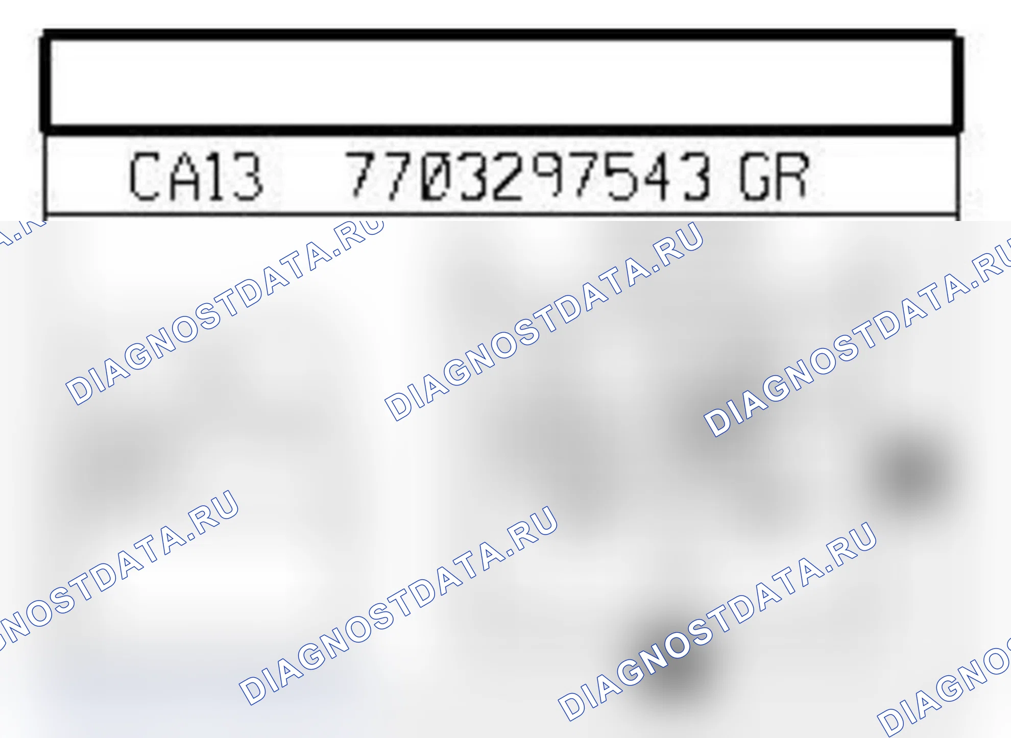 Распиновка разъёма 167 — Лампа осв. лев. части ном. зн.. Renault Espace IV-рест