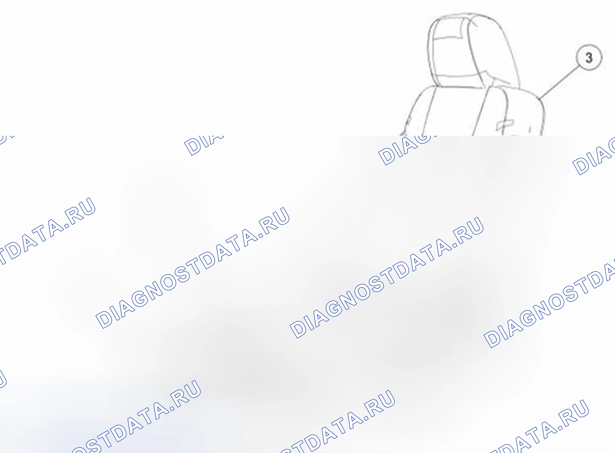 Рис. 25: Сиденье - переднее. Ford Fiesta Mk6