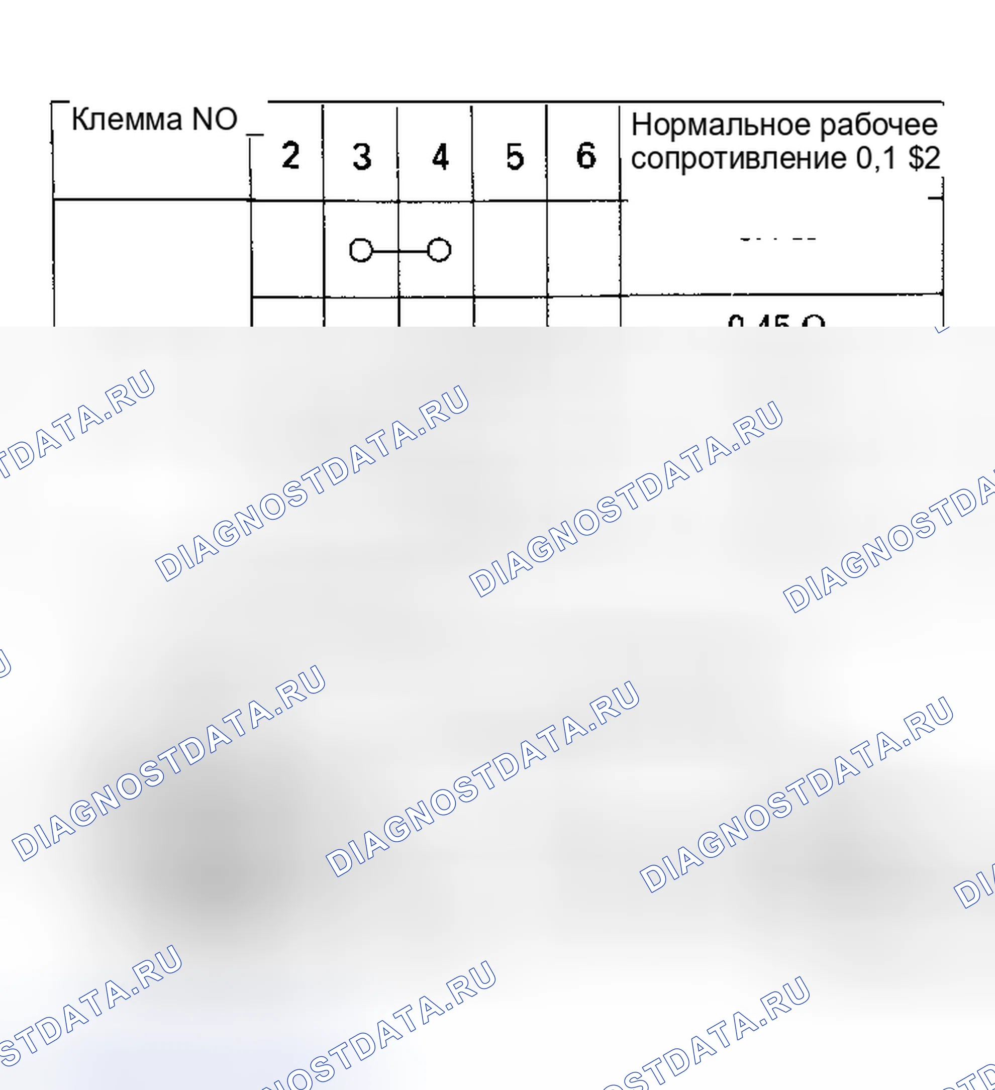 Рис. 8: РЕЗИСТОР ЭЛЕКТРОДВИГАТЕЛЯ ВОЗДУХОДУВКИ. Isuzu Amigo I