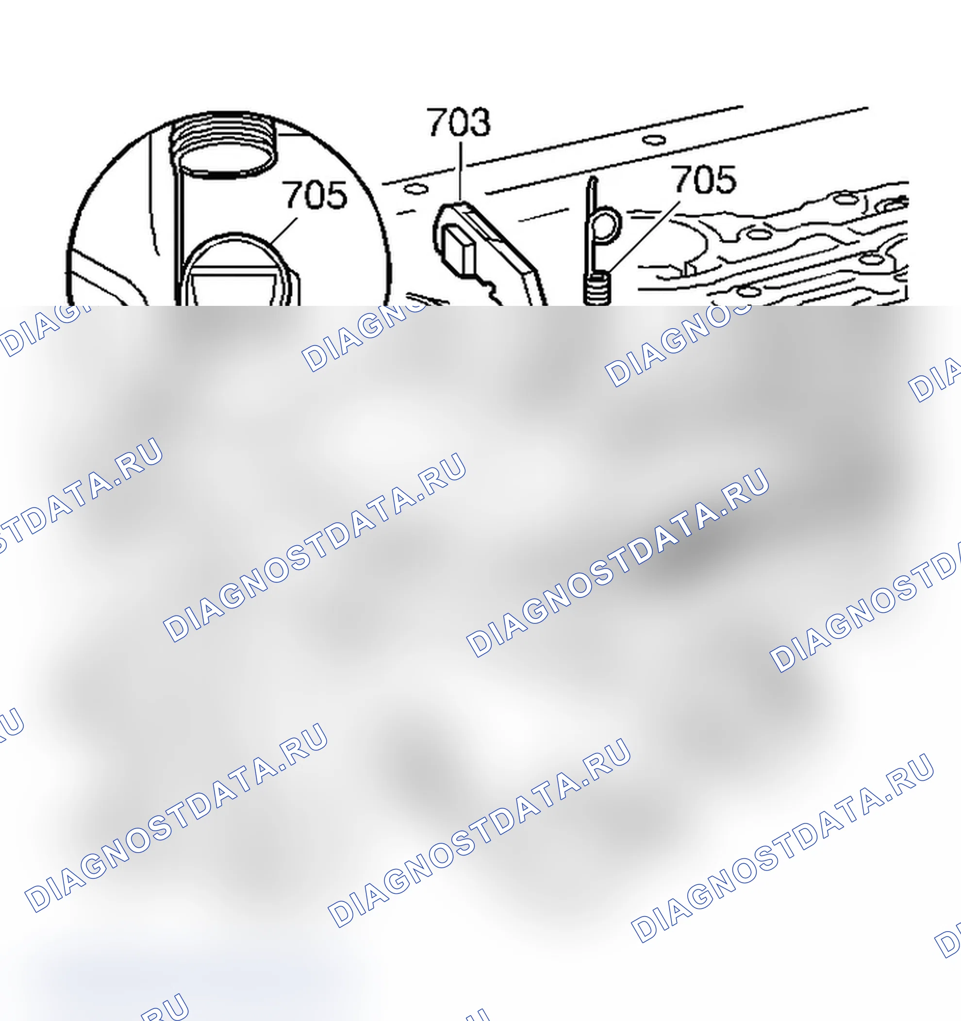 Рис. 656: Установка компонентов парковочной системы. Chevrolet Silverado 1500 
