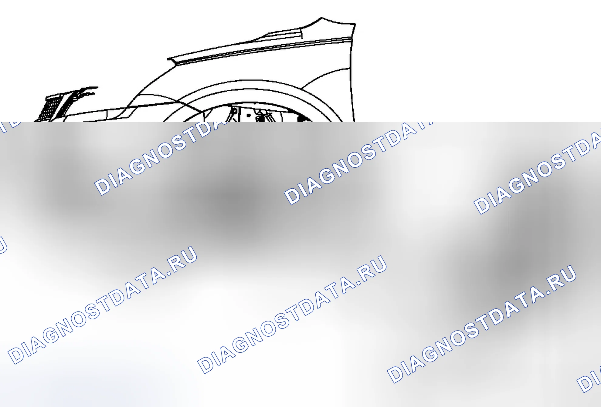 Рис. 5: Замена заднего вкладыша передней рулевой рубки (траверса). Chevrolet Traverse I