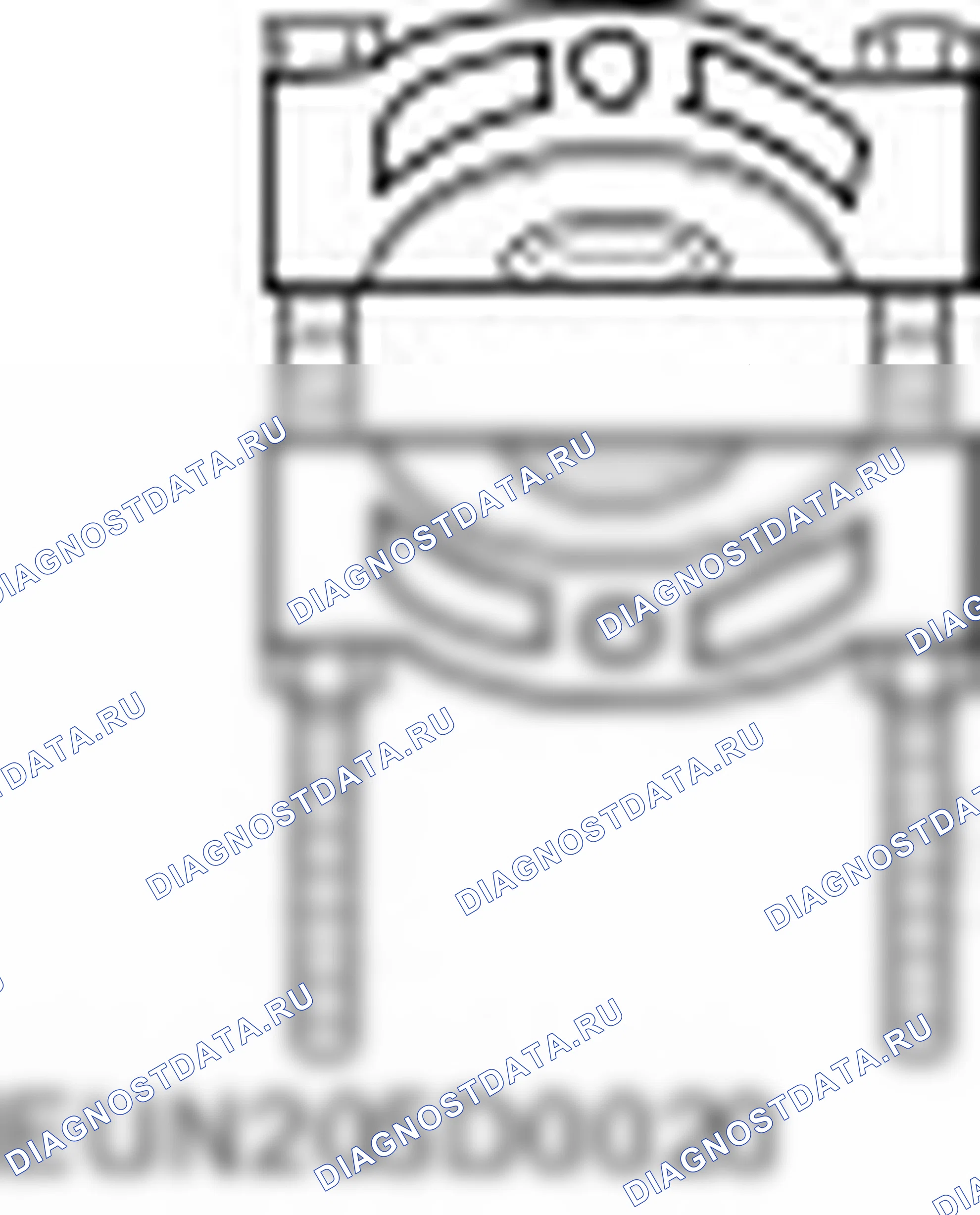 205-D002 (49 UN20 5D0020) — Приспособление. Ford Ranger II