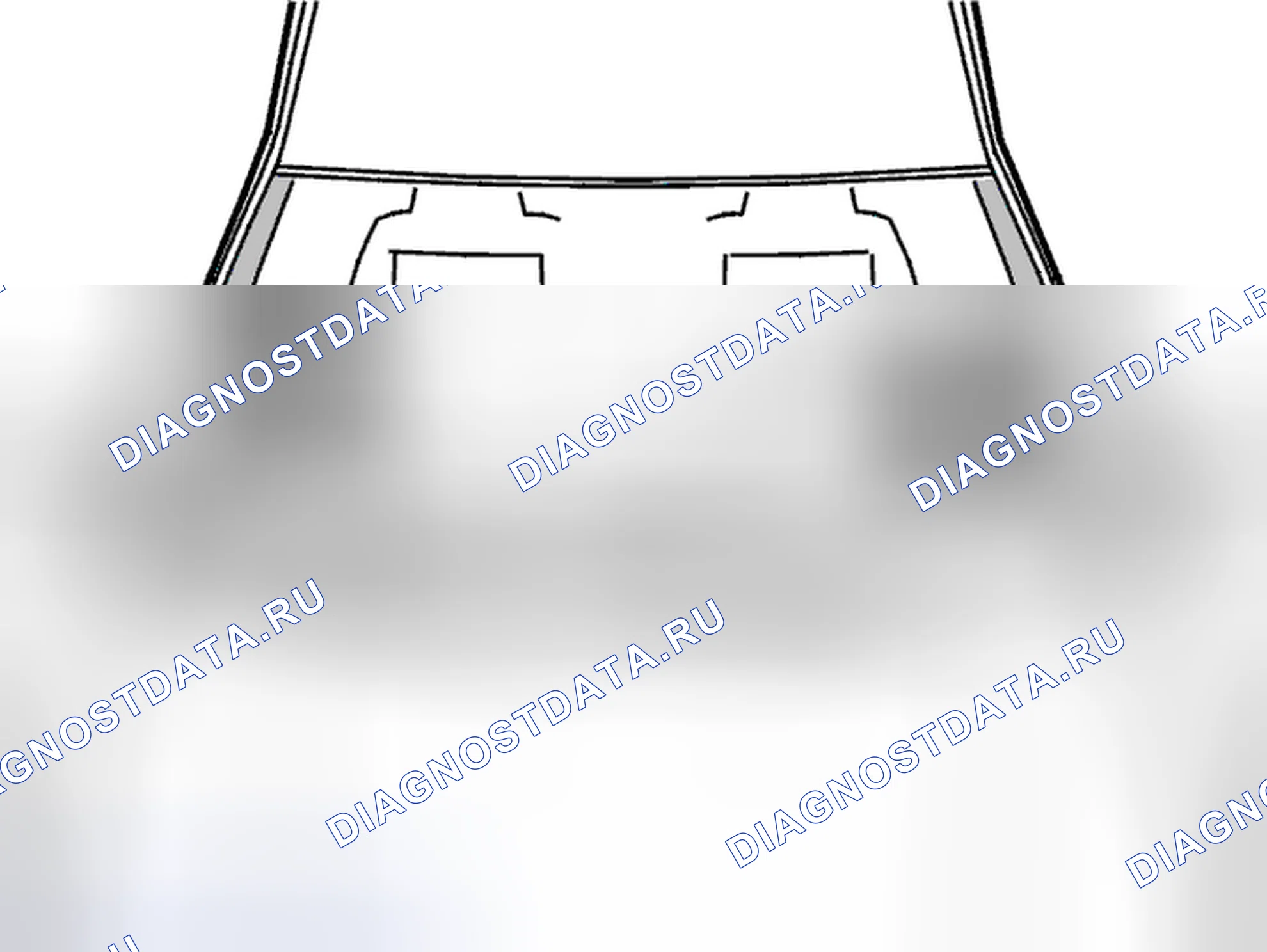 Рис. 502: Шум от панели A-post - лобовое стекло. Volvo C70 I