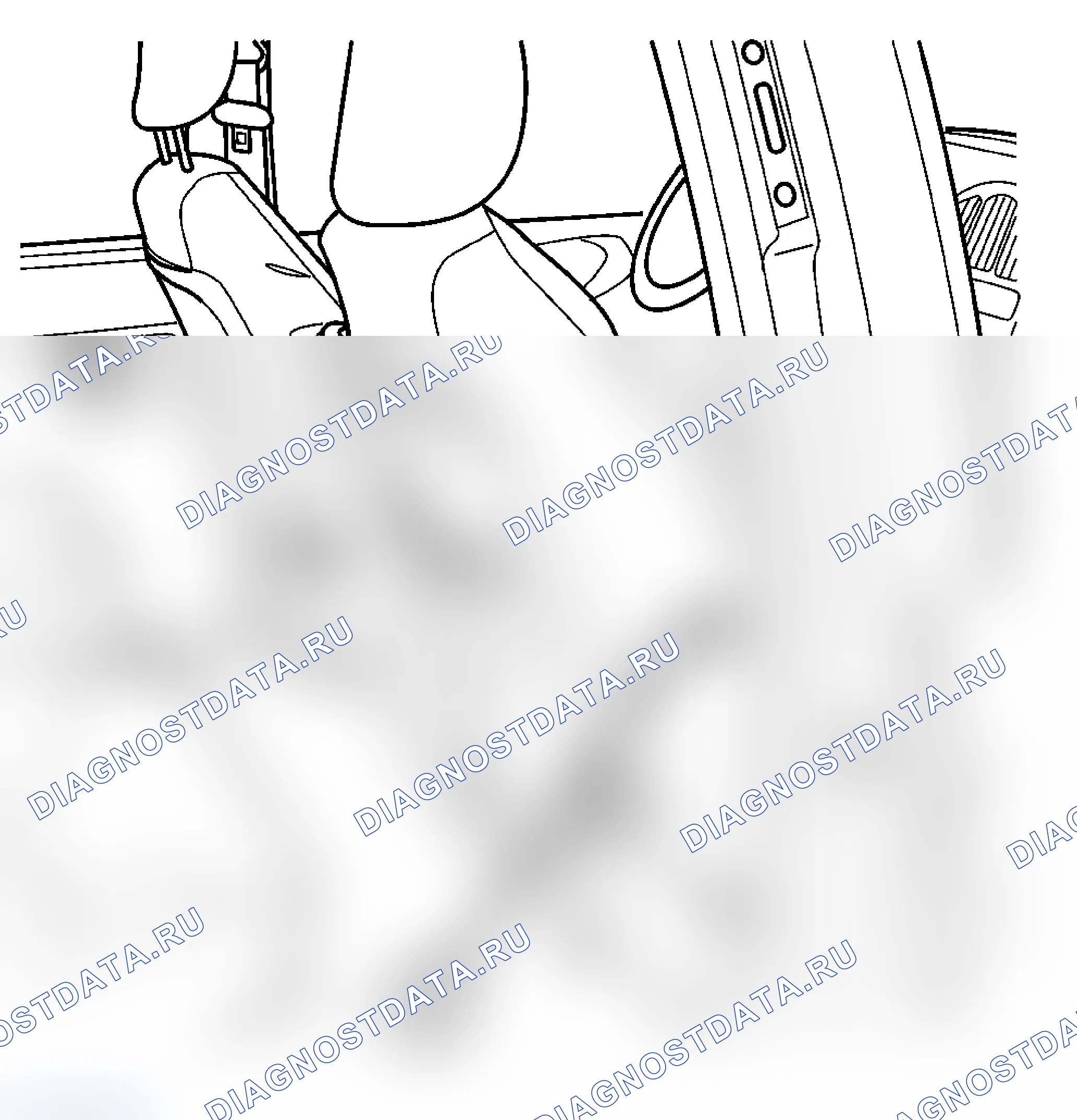 Рис. 8: СИСТЕМА СИЛОВЫХ СИДЕНИЙ. Dodge Caravan IV