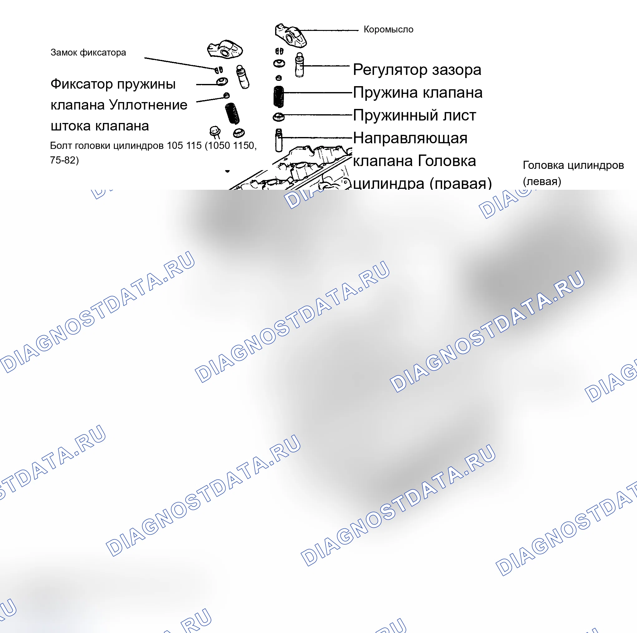 Рис. 64: КОМПОНЕНТЫ. Hyundai Santa Fe II