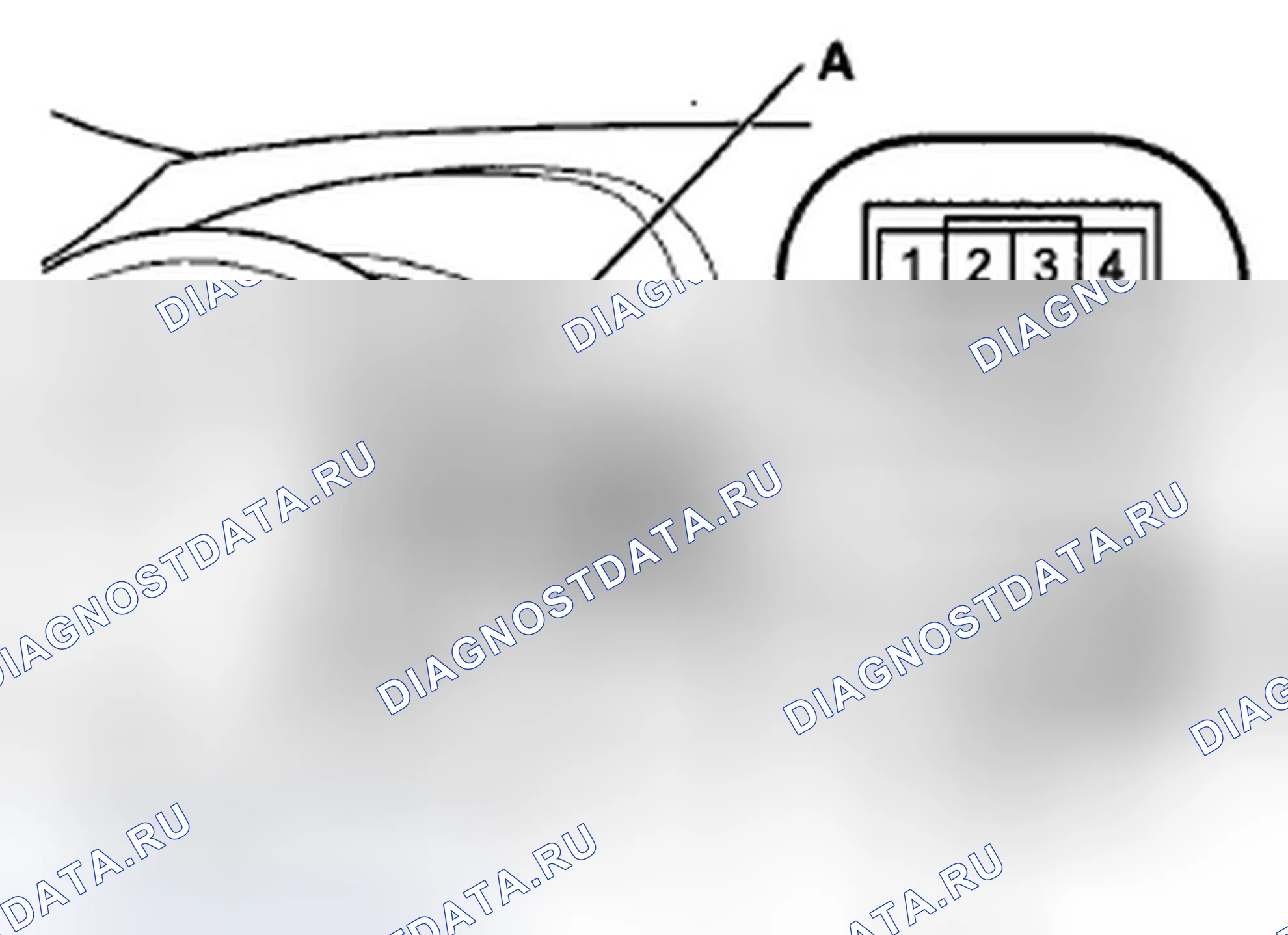 Рис. 21: Испытание/замена переключателя стеклоочистителя/омывателя. Acura ZDX I