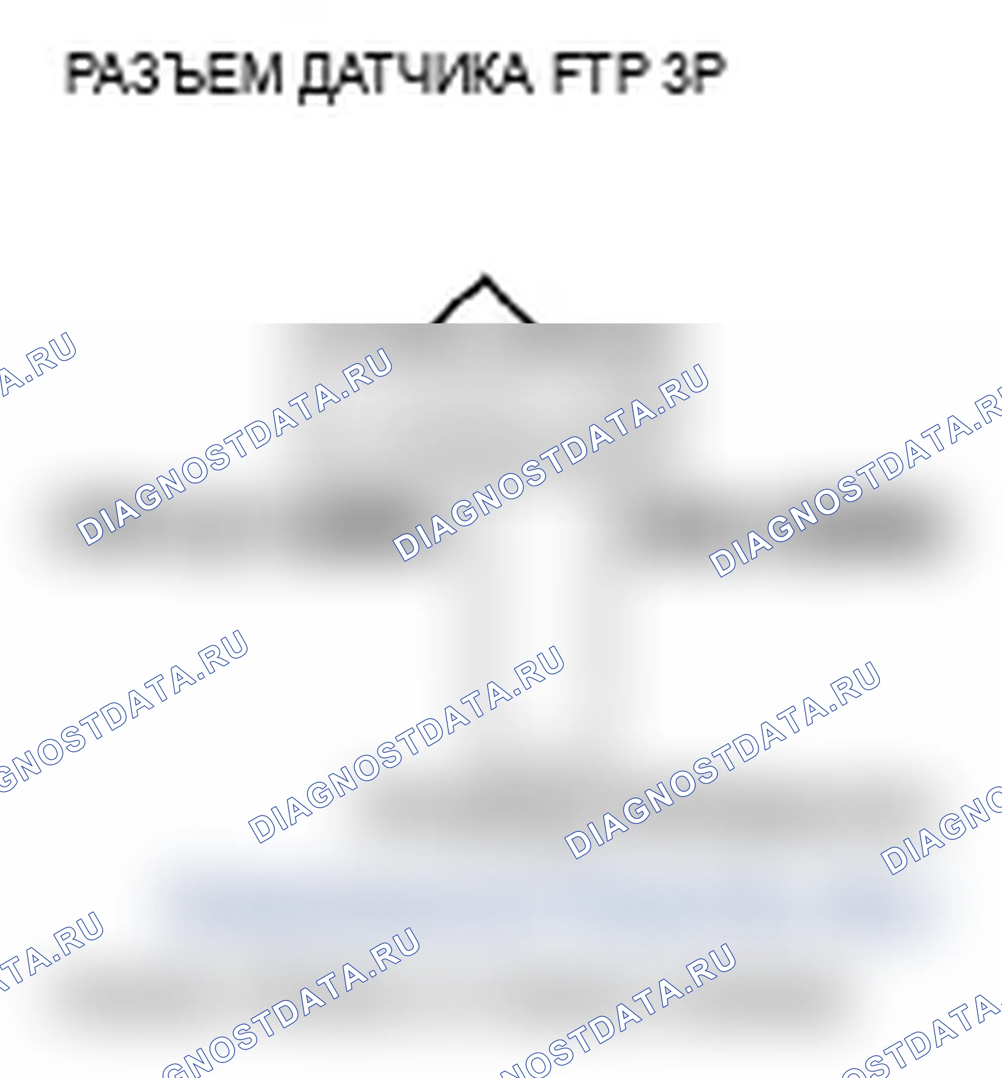 Рис. 41: P0453 расшифровка кода ошибки: высокое напряжение цепи датчика FTP. Acura TL IV