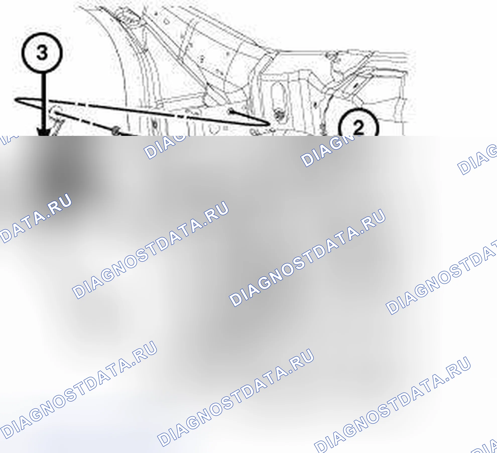 Рис. 16: ДЕМОНТАЖ. Dodge Journey I рестайлинг