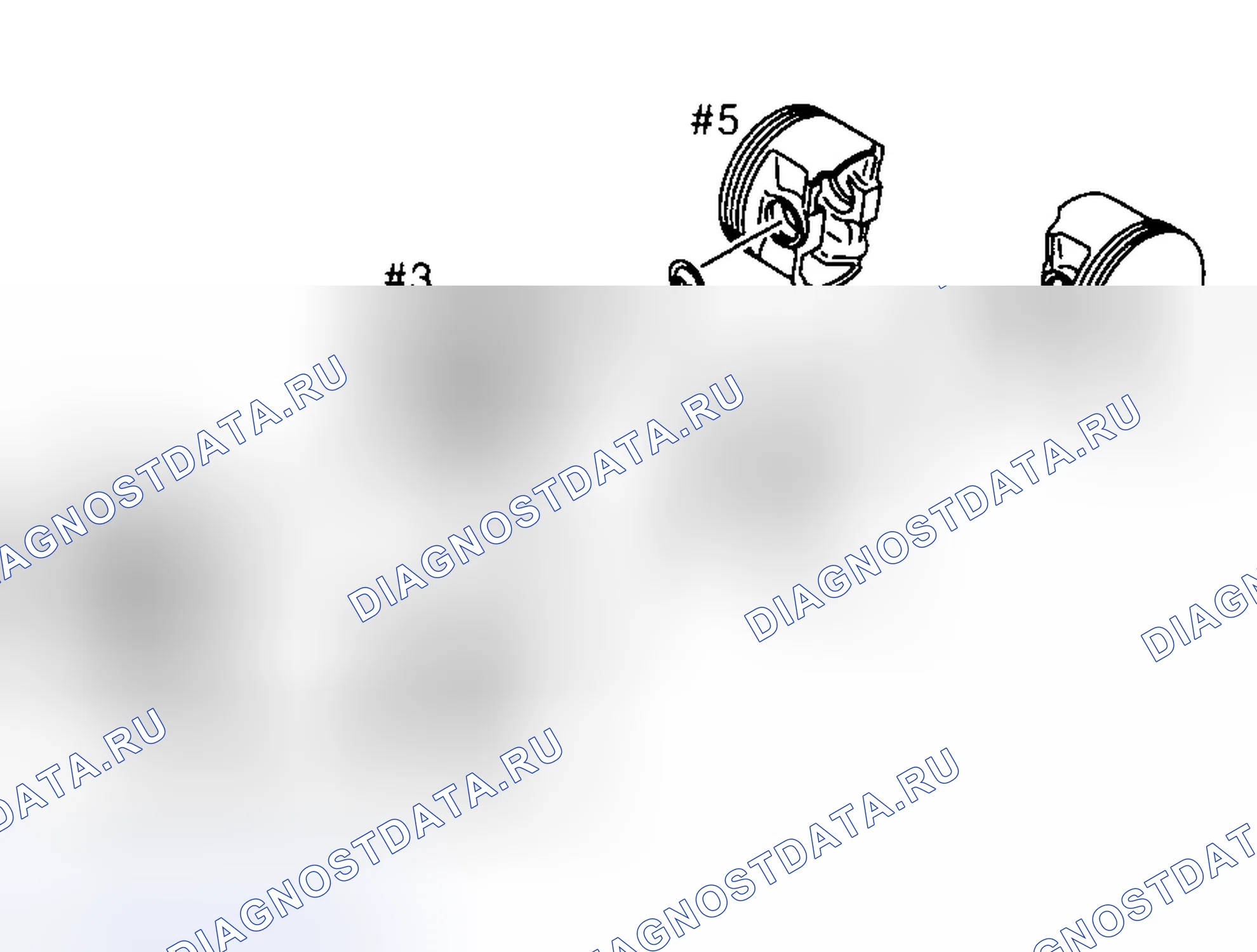 Рис. 258: Установка стопорных колец. Subaru Outback BH
