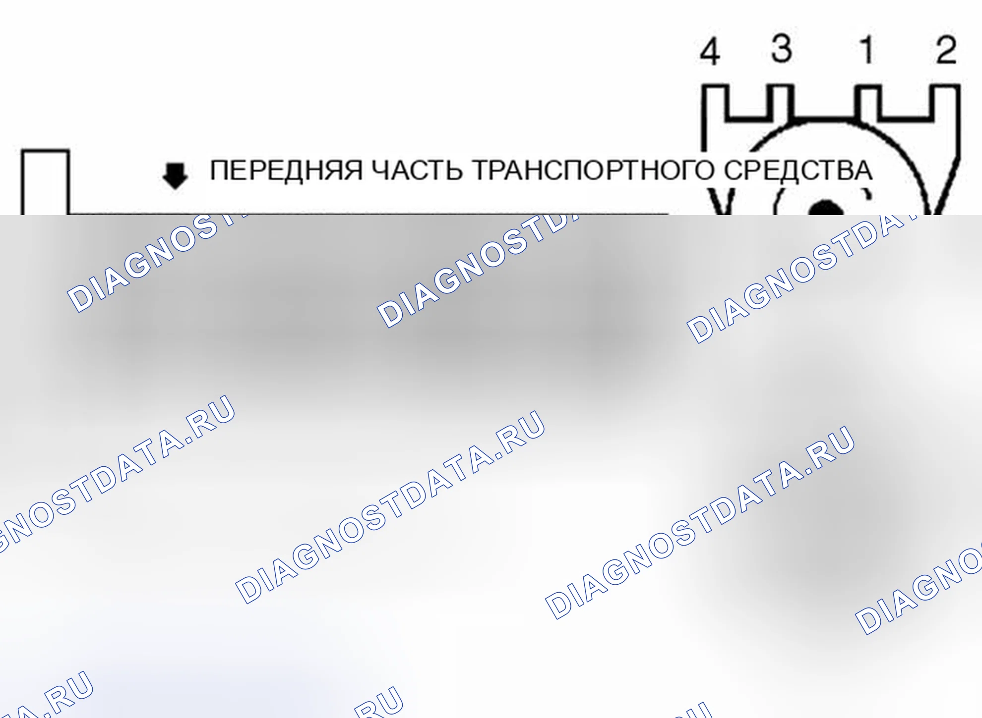 Рис. 9: порядок работы цилиндров и вращение распределителя (Mx-6 и 626). Mazda Demio IDJ