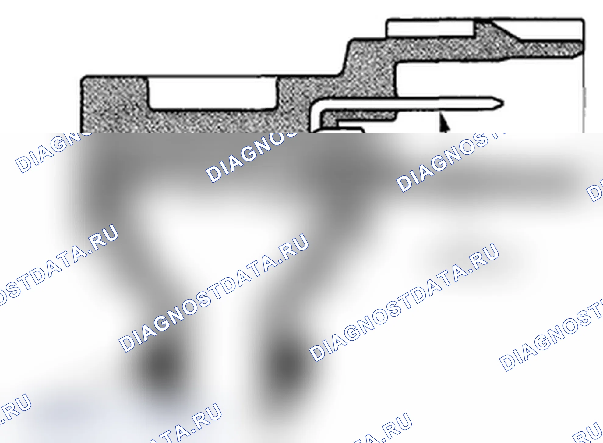 Рис. 43: Датчик абсолютного давления (MAP) (абсолютное давление во впускном коллекторе) во впускном коллекторе (абсолютное давление во впускном коллекторе). Acura RL II рестайлинг