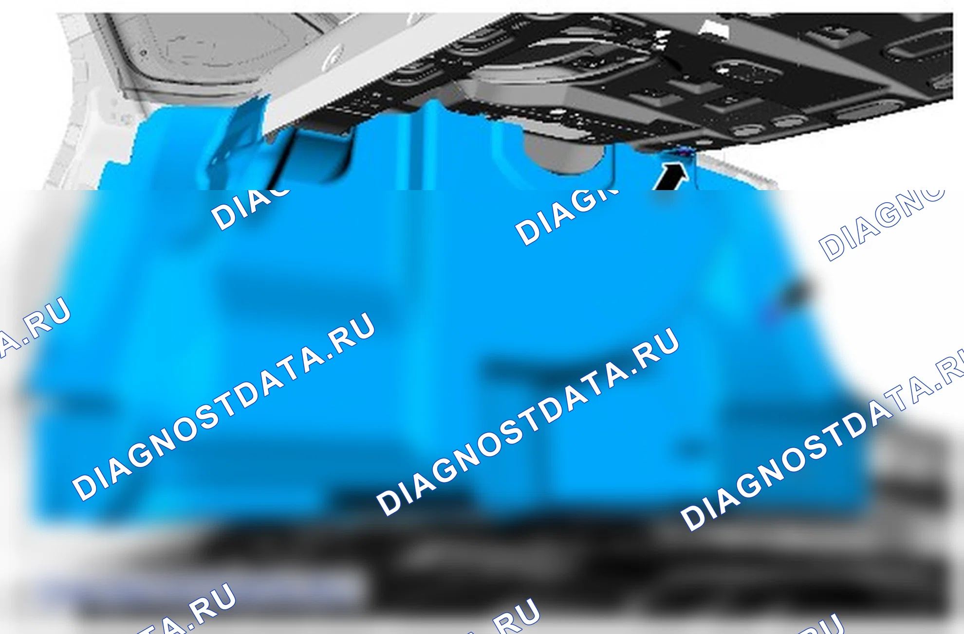 Обивка пространства загрузки — 4-дверный: описание и работа. Ford Mondeo V