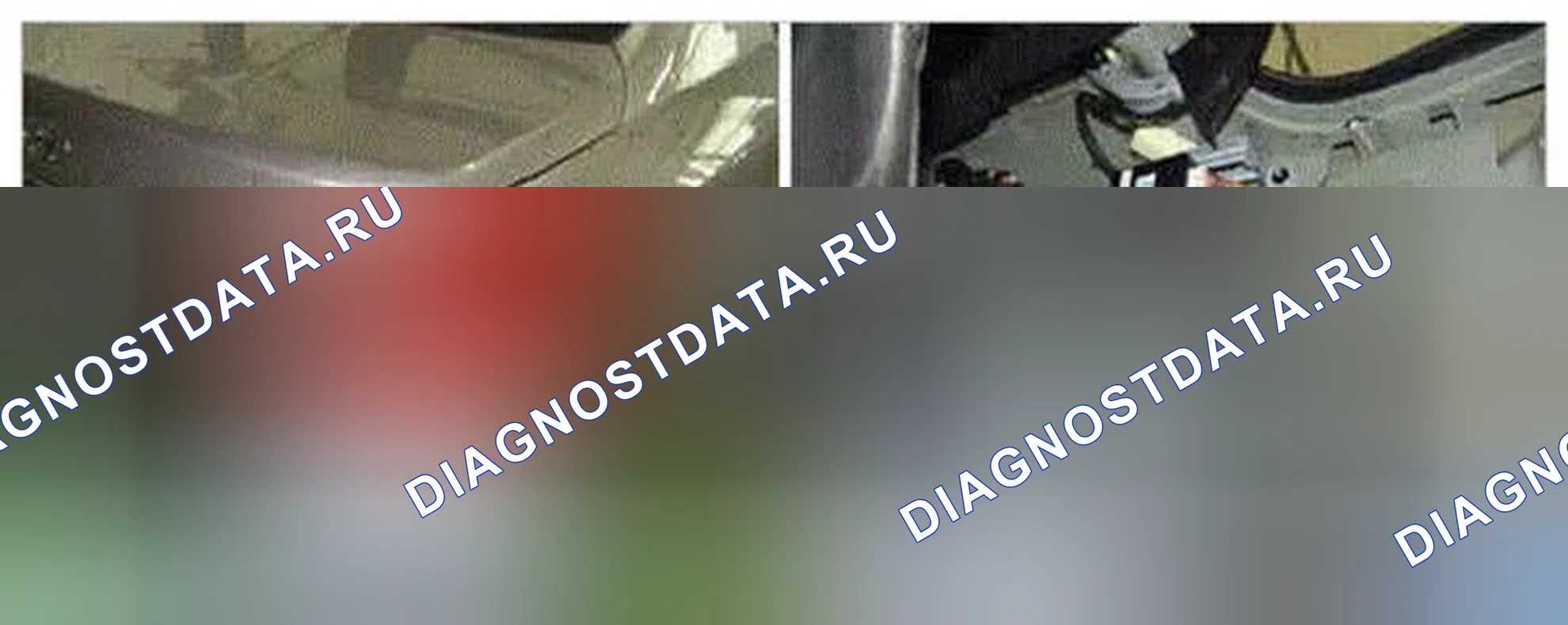 Рис. 90: Расположение компонентов. Hyundai Genesis I рестайлинг