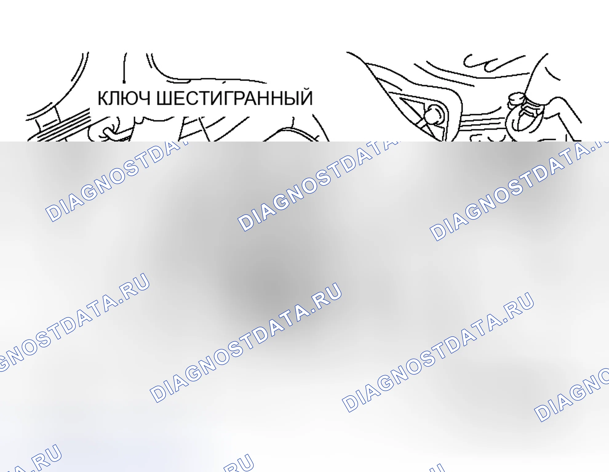 Рис. 49: > > E < < УСТАНОВКА АВТОМАТИЧЕСКОГО НАТЯЖИТЕЛЯ ПРИВОДНОГО РЕМНЯ. Honda Grace I