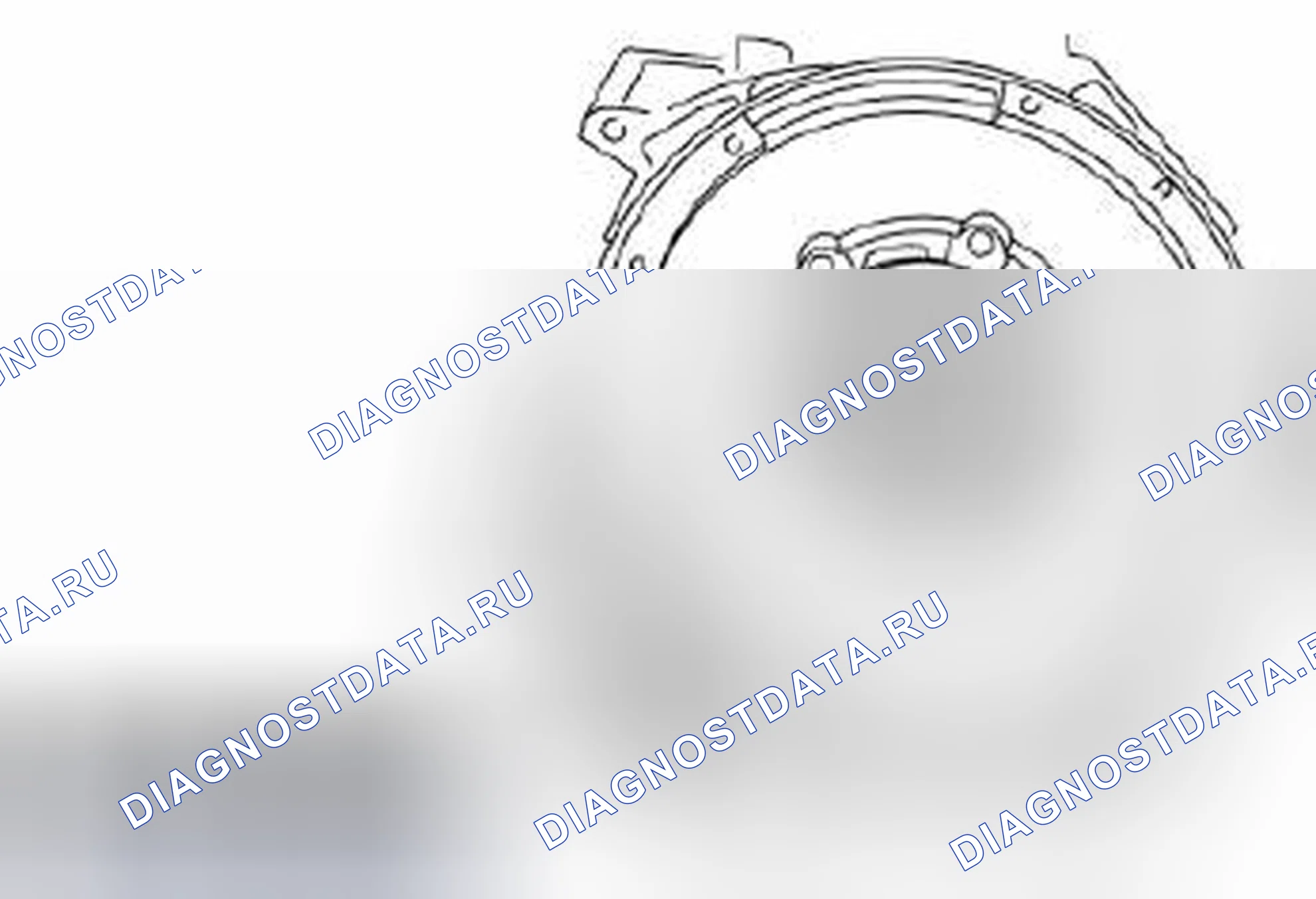 Рис. 151: Примечание по демонтажу маховика. Mazda 3 BL рестайлинг