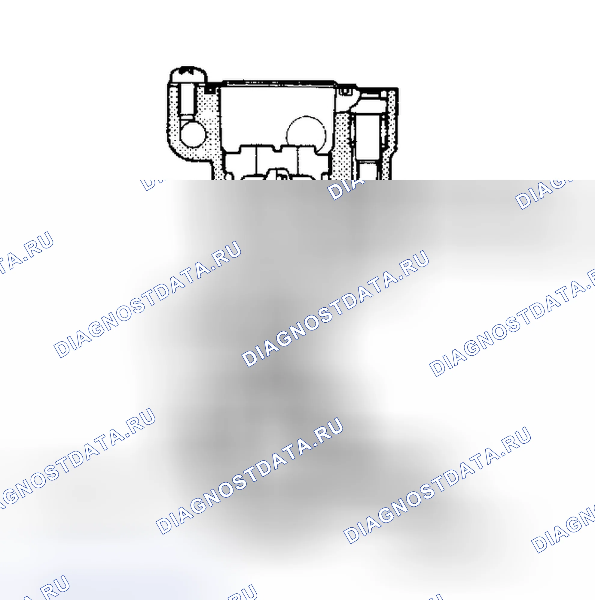 Рис. 53: Механизм быстрого холостого хода. Honda Civic III