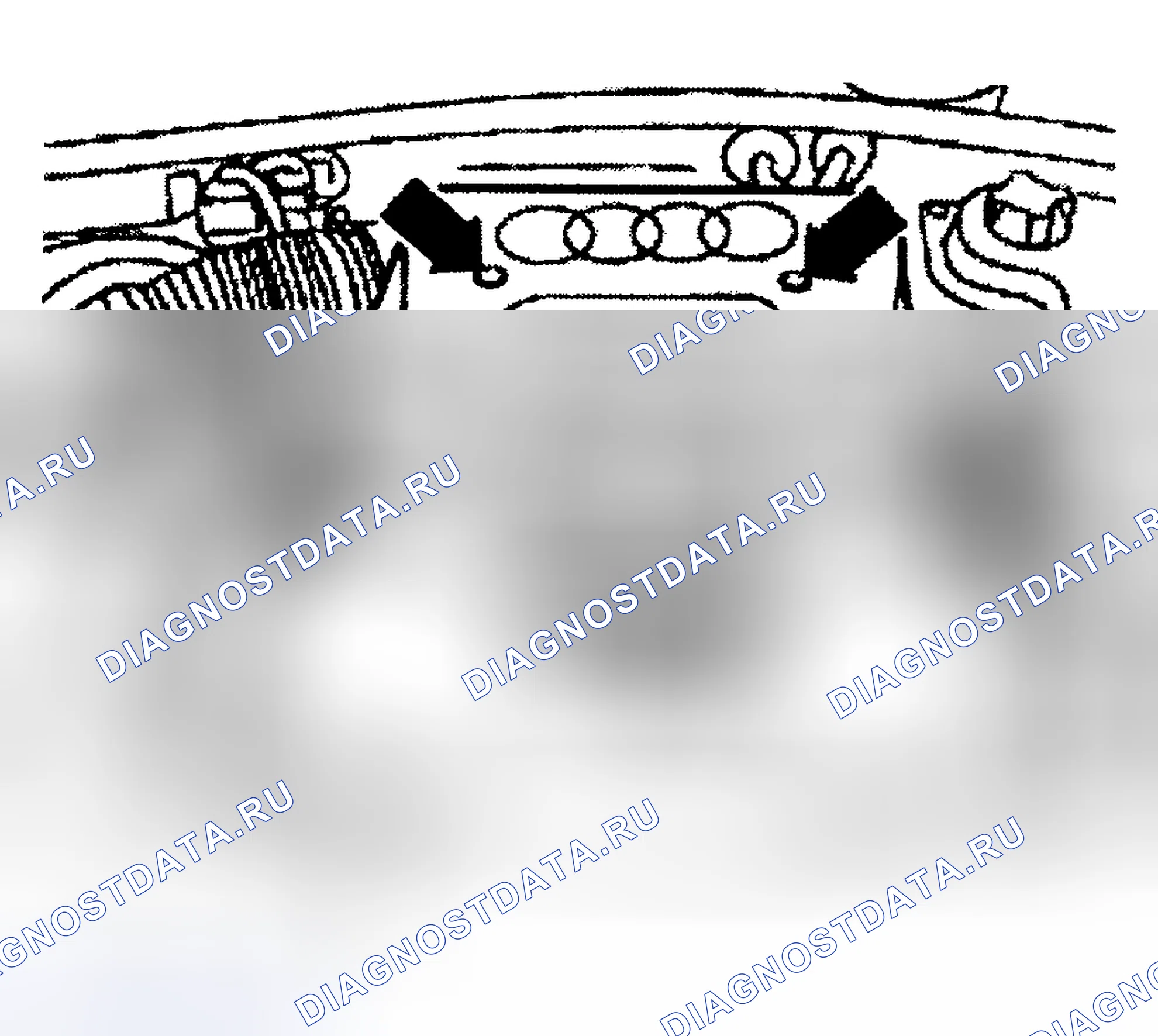Рис. 81: Демонтаж. Audi A4 B5 рестайлинг
