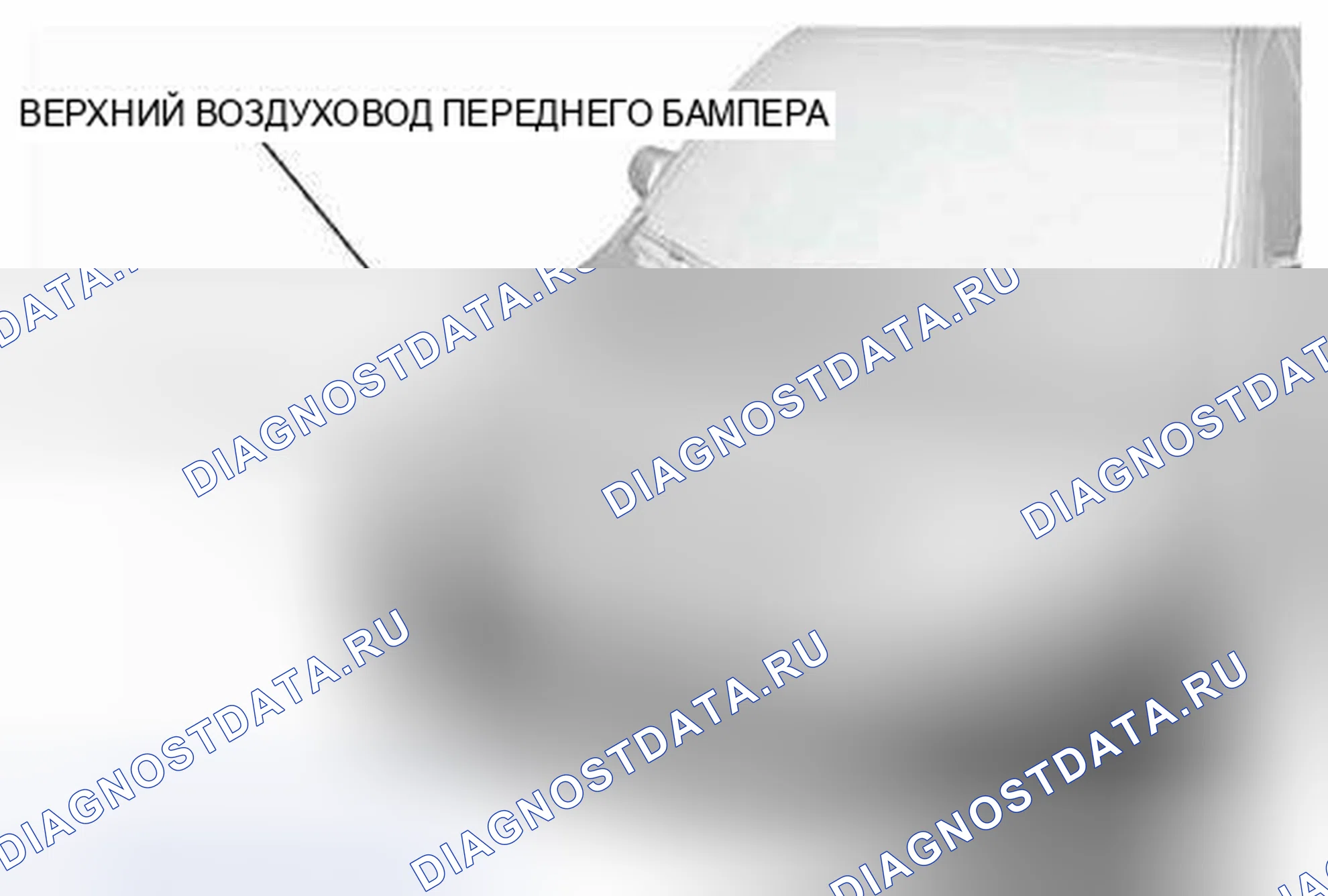 Рис. 1: Передняя часть. Honda CR-V IV