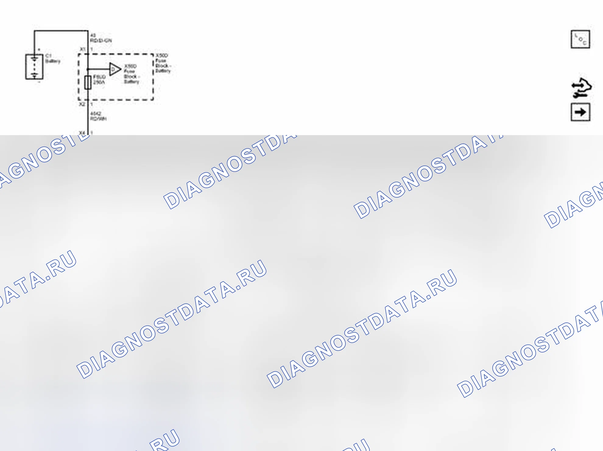 Рис. 52: Шина B + (1 из 3). Chevrolet Orlando I