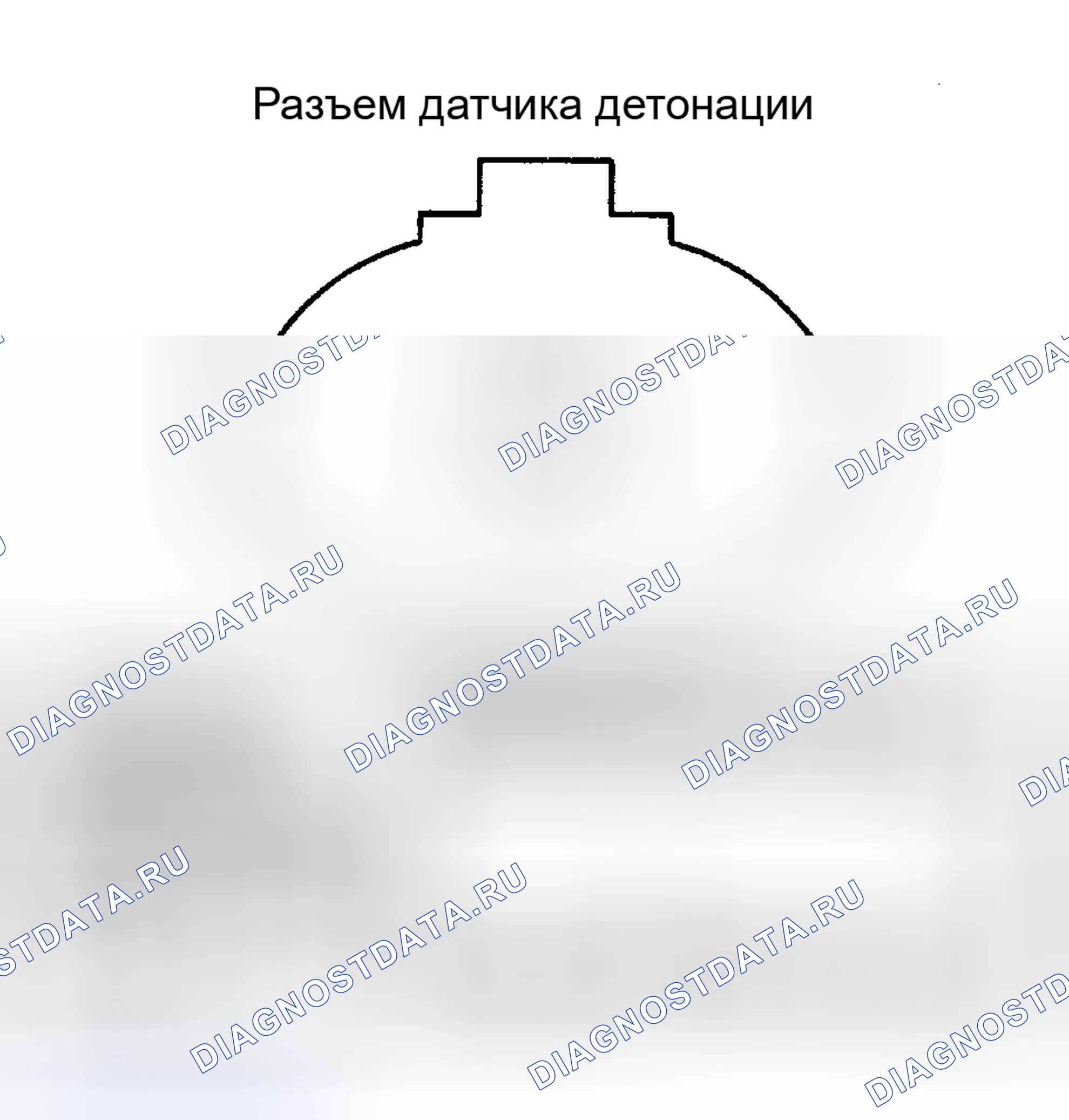 Рис. 198: ДАТЧИК ДЕТОНАЦИИ. Chevrolet Chevy Express G1500 