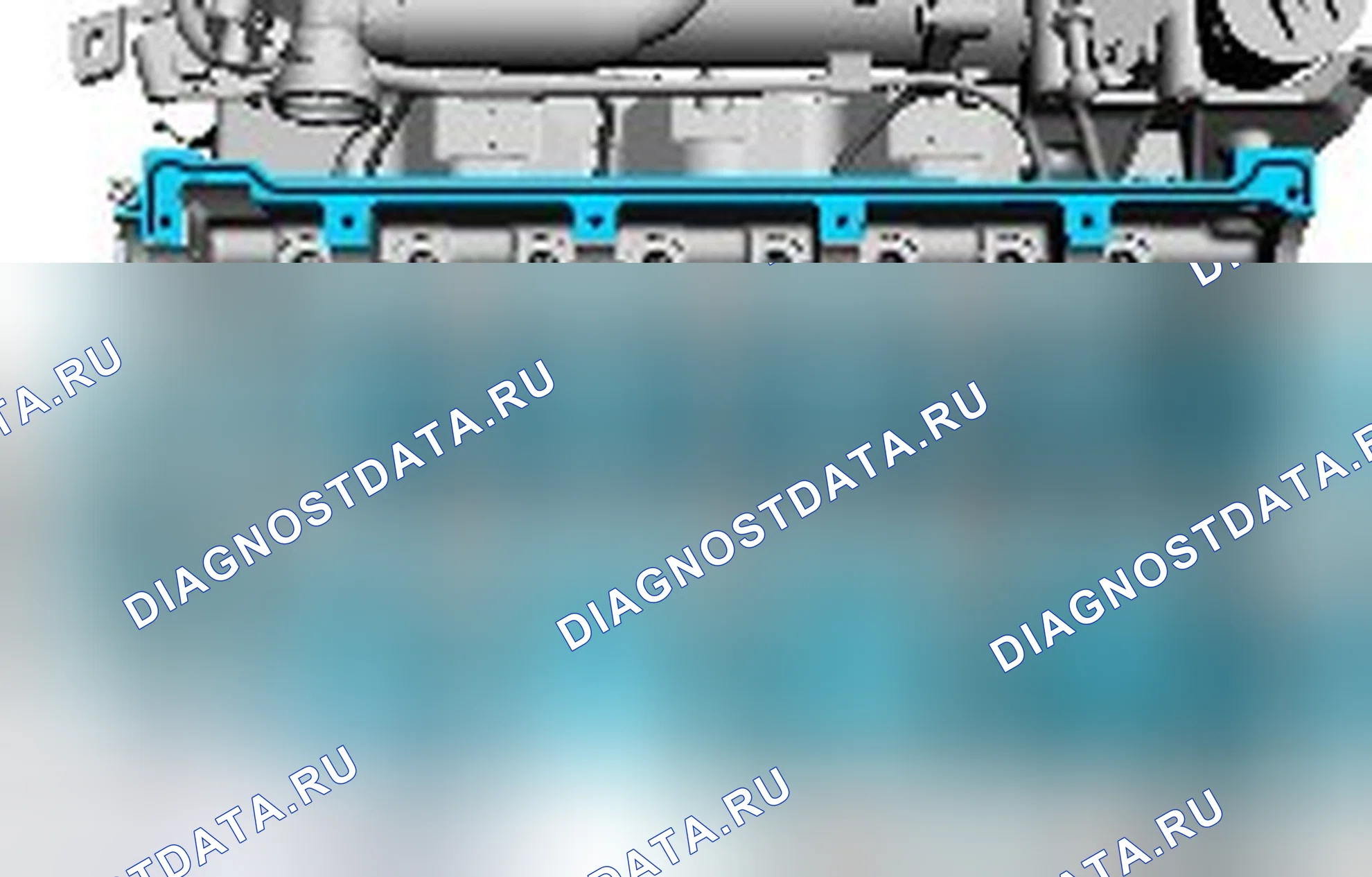 Сборка двигателя. Ford Kuga I