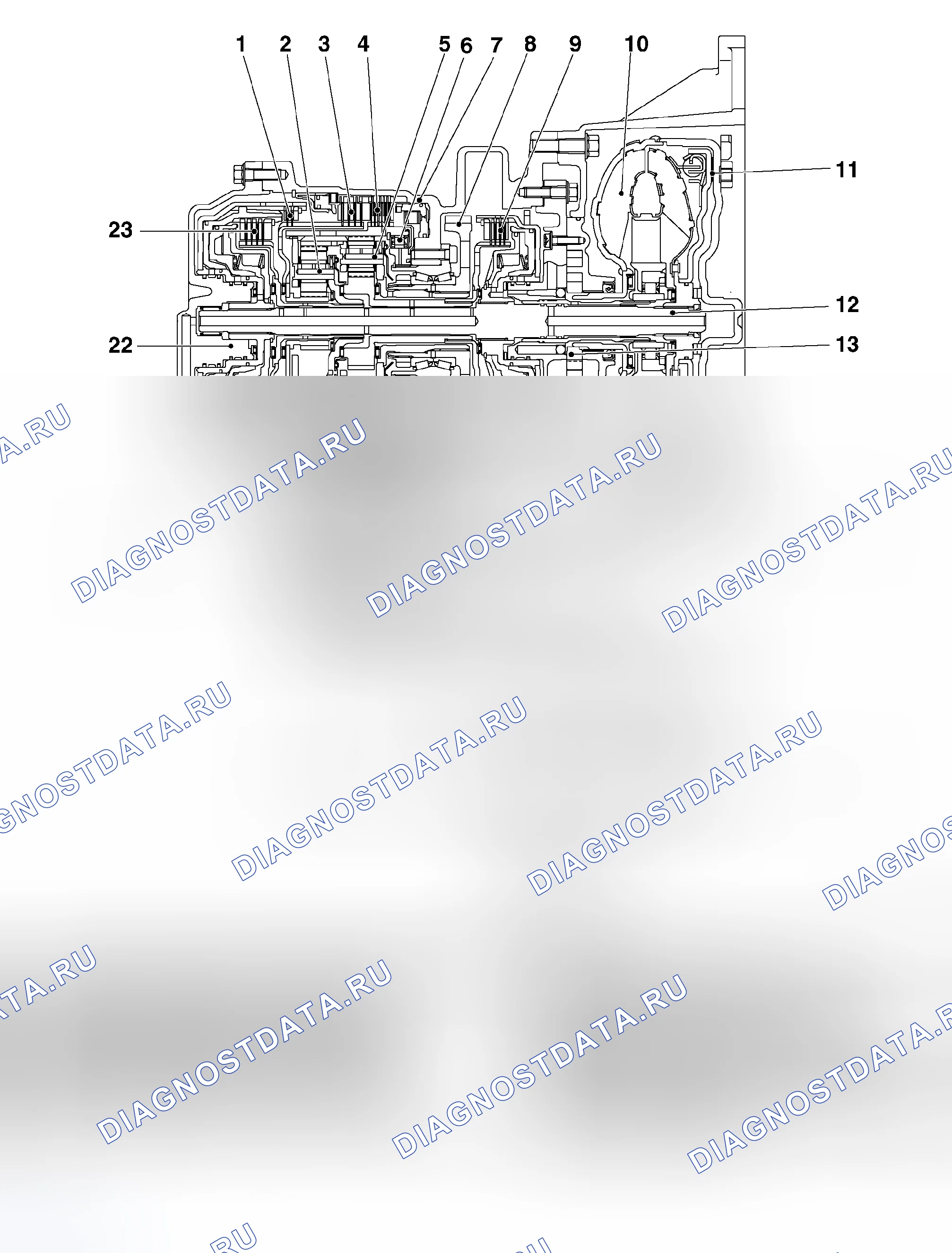 Рис. 260: РАЗРЕЗ < 5A / T >. Honda Freed+ I