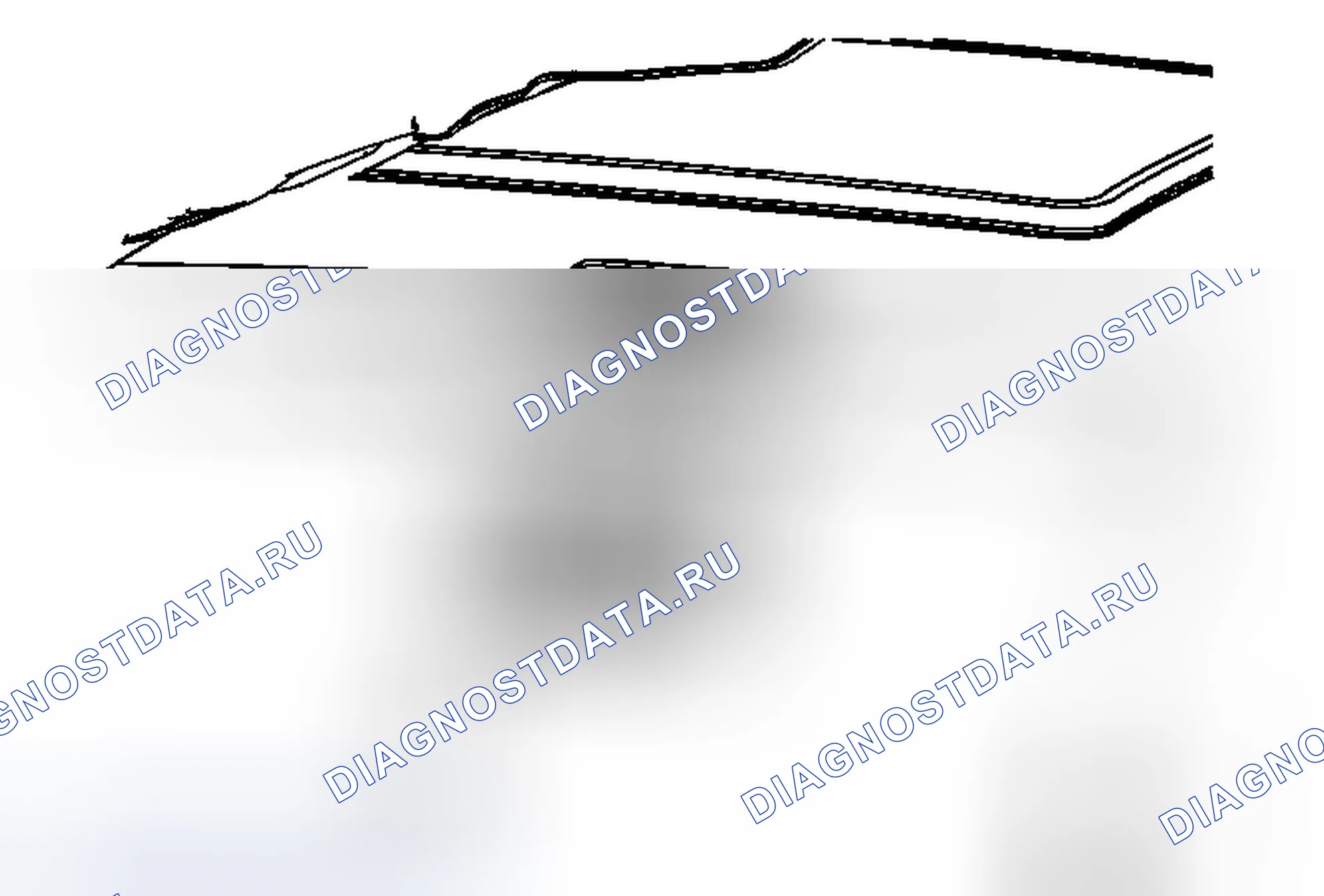 Рис. 92: Замена консоли крыши. Cadillac SRX II