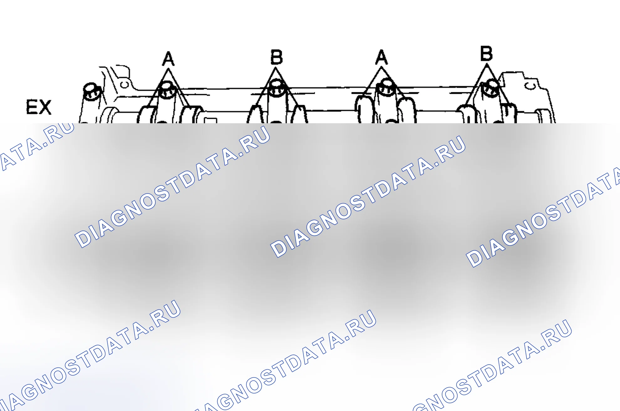 Рис. 61: КОНТРОЛЬ ЗАЗОРА КЛАПАНА [L3]. Mazda 5 I