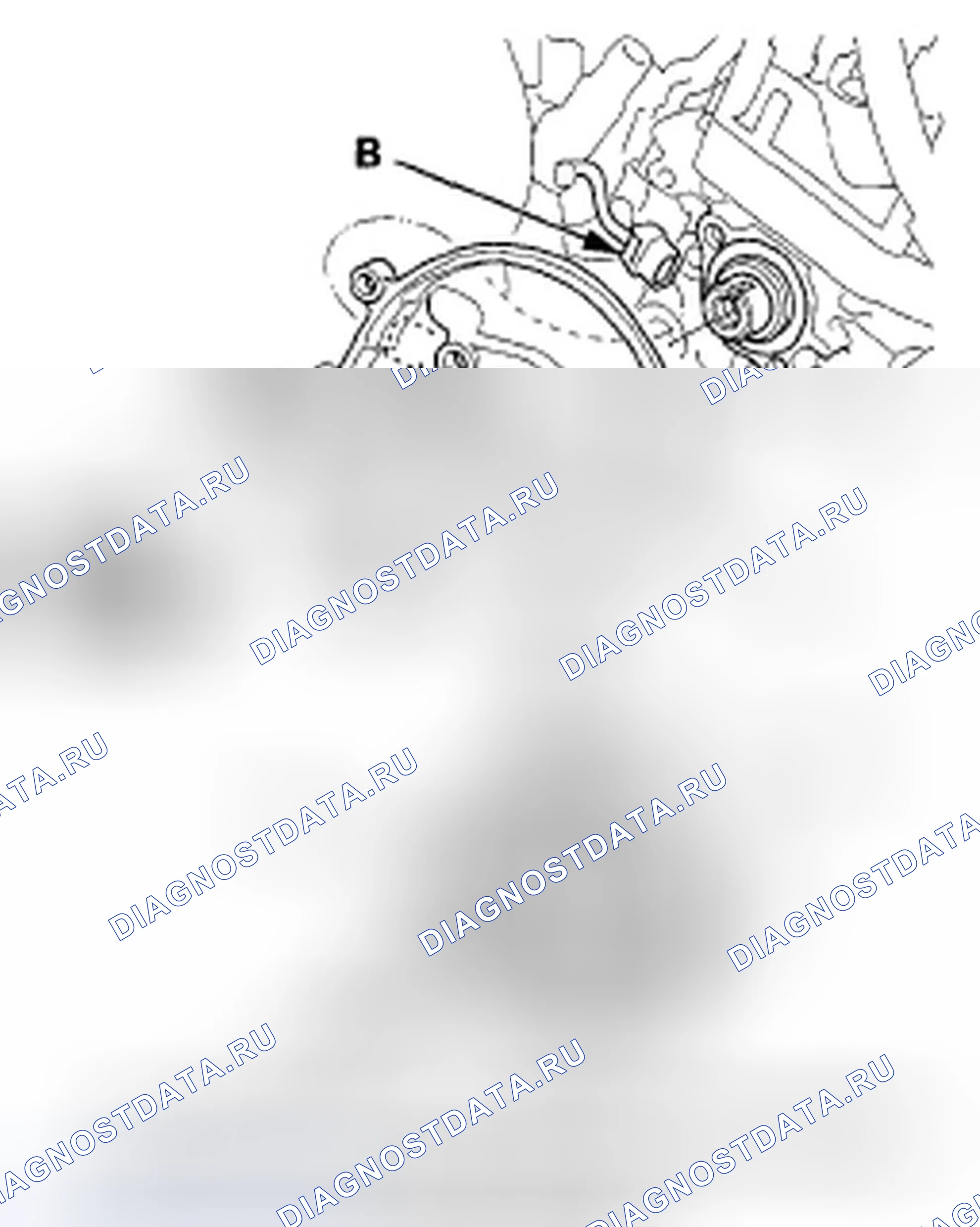 Рис. 251: Замена сенсора положение распредвала. Honda Accord VIII
