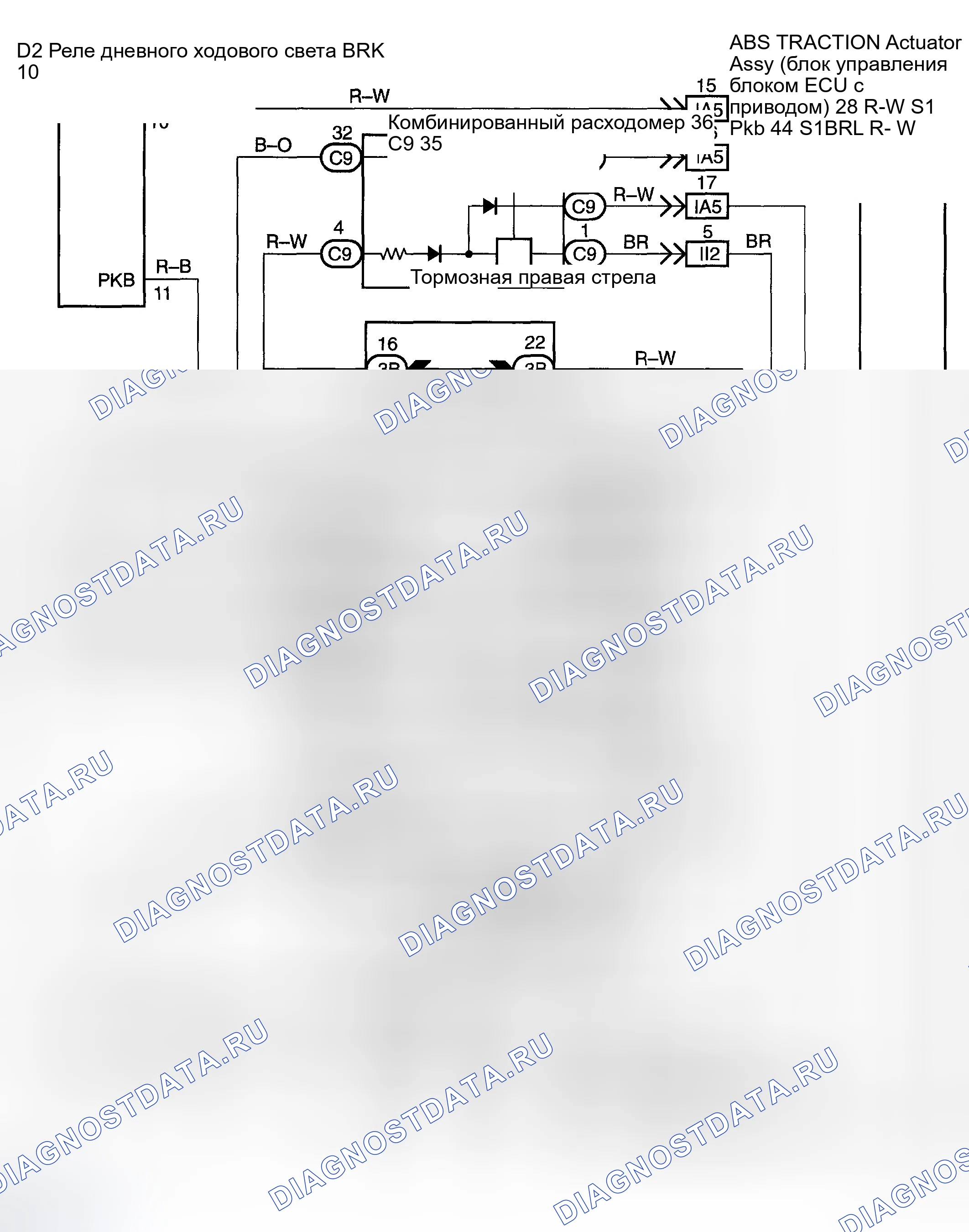 Рис. 218. Toyota Corolla IX рестайлинг