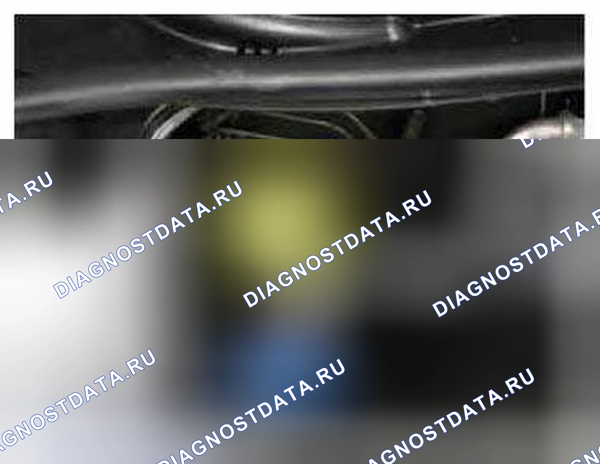 Рис. 211: Расположение компонентов. BMW 6 серия F06/F13/F12