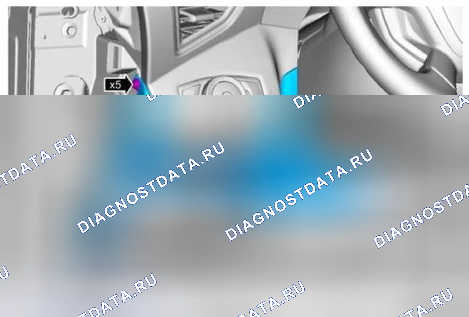 Рис. 25: Демонтаж. Ford C-MAX II