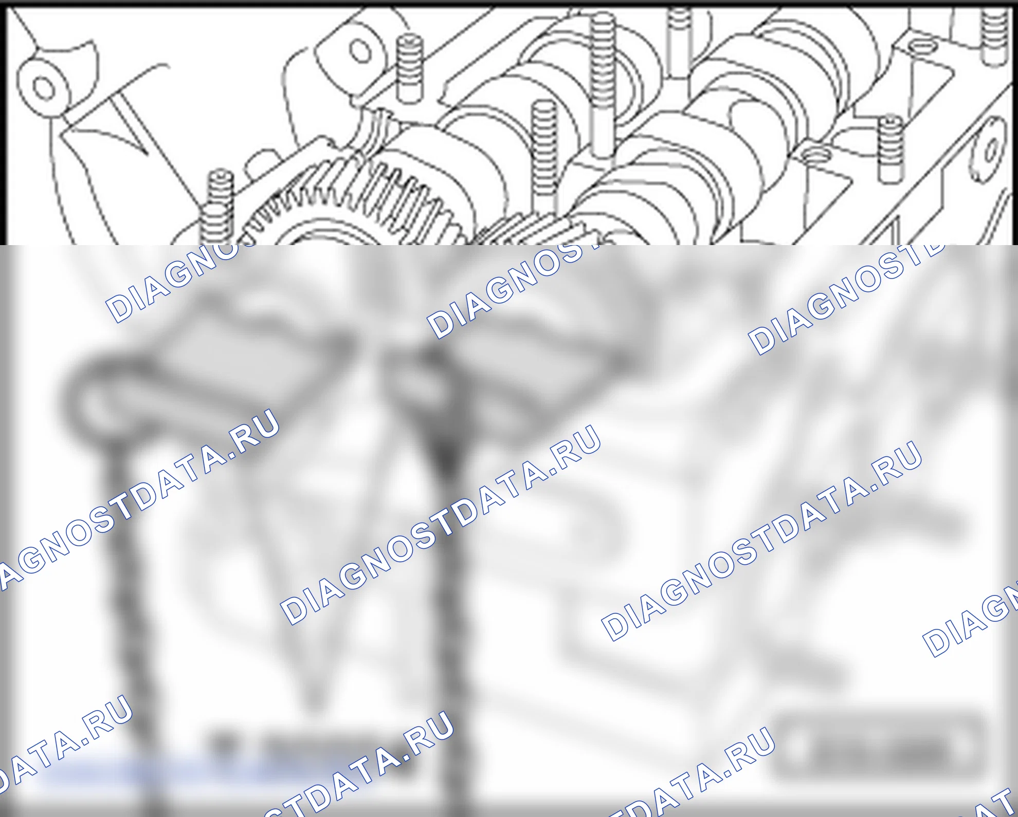 Как отремонтировать клапанный механизм газораспределения (Двигaтeль 2,5 /114 кВт TDI; 2,5 /120 кВт TDI). Skoda Superb I