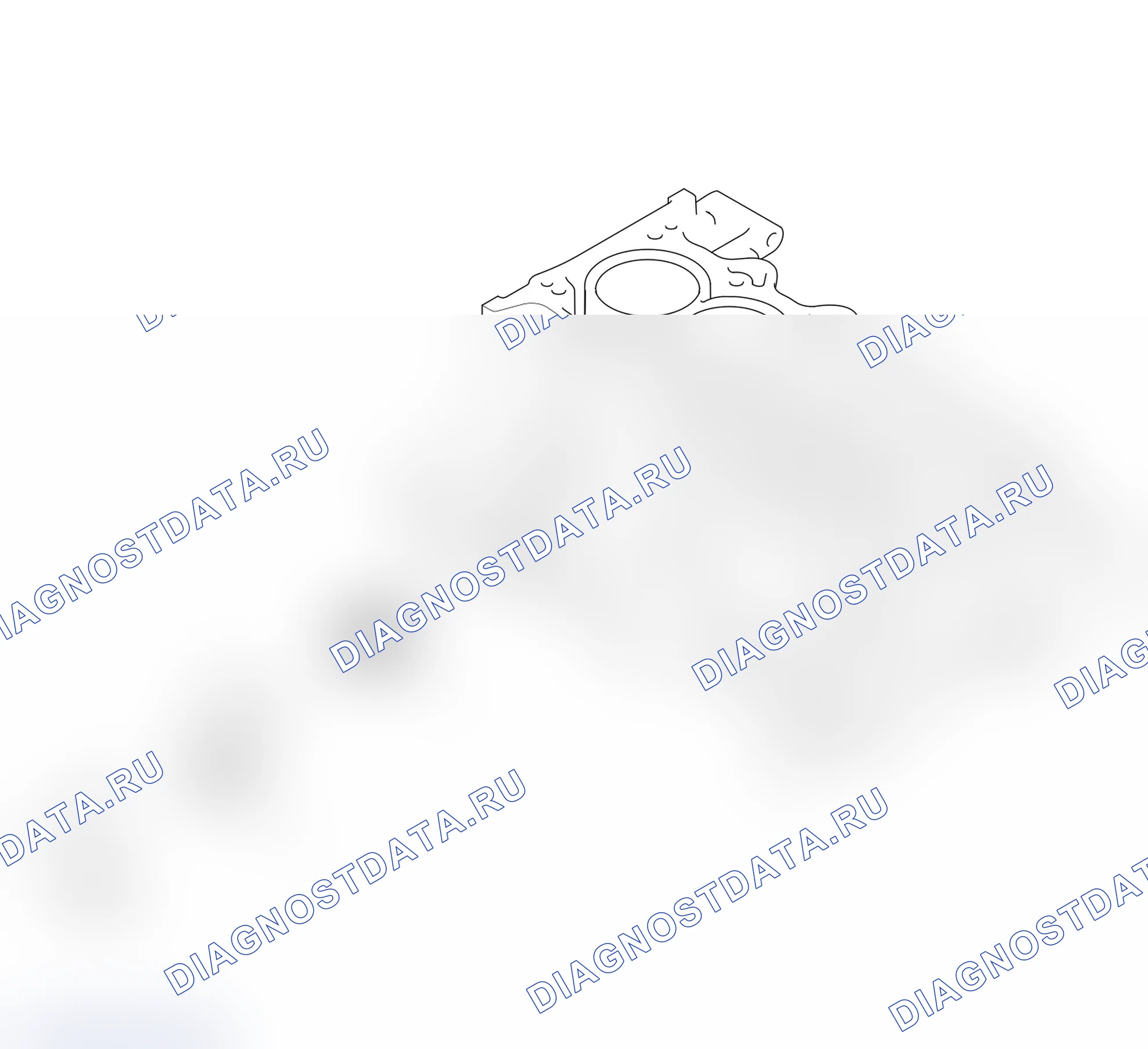 Схема расположения термостата — Haval Jolion. Haval Jolion I