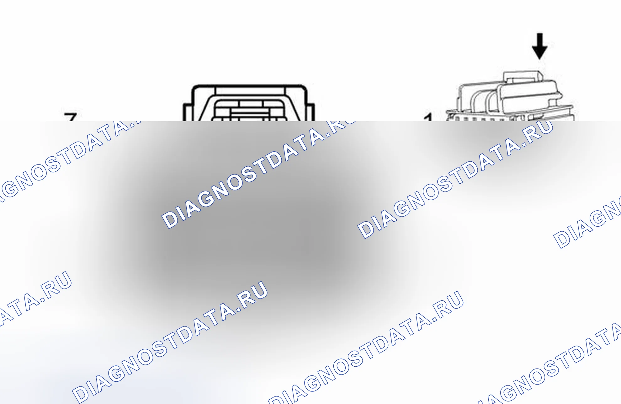 Рис. 347: K41 Модуль управления парковкой X3 (UD5). Cadillac SRX II