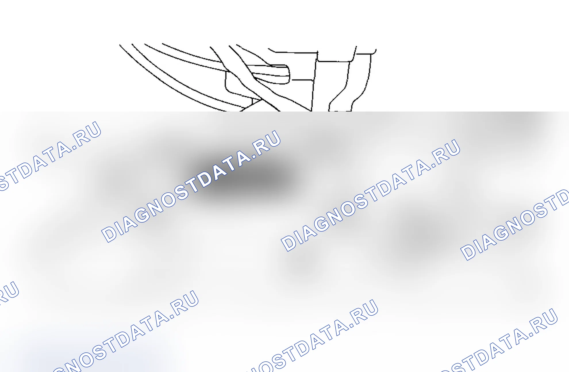 Рис. 37: МОДУЛЬ НАВЕСНОЙ ПОДУШКИ БЕЗОПАСНОСТИ. Subaru Impreza WRX GH
