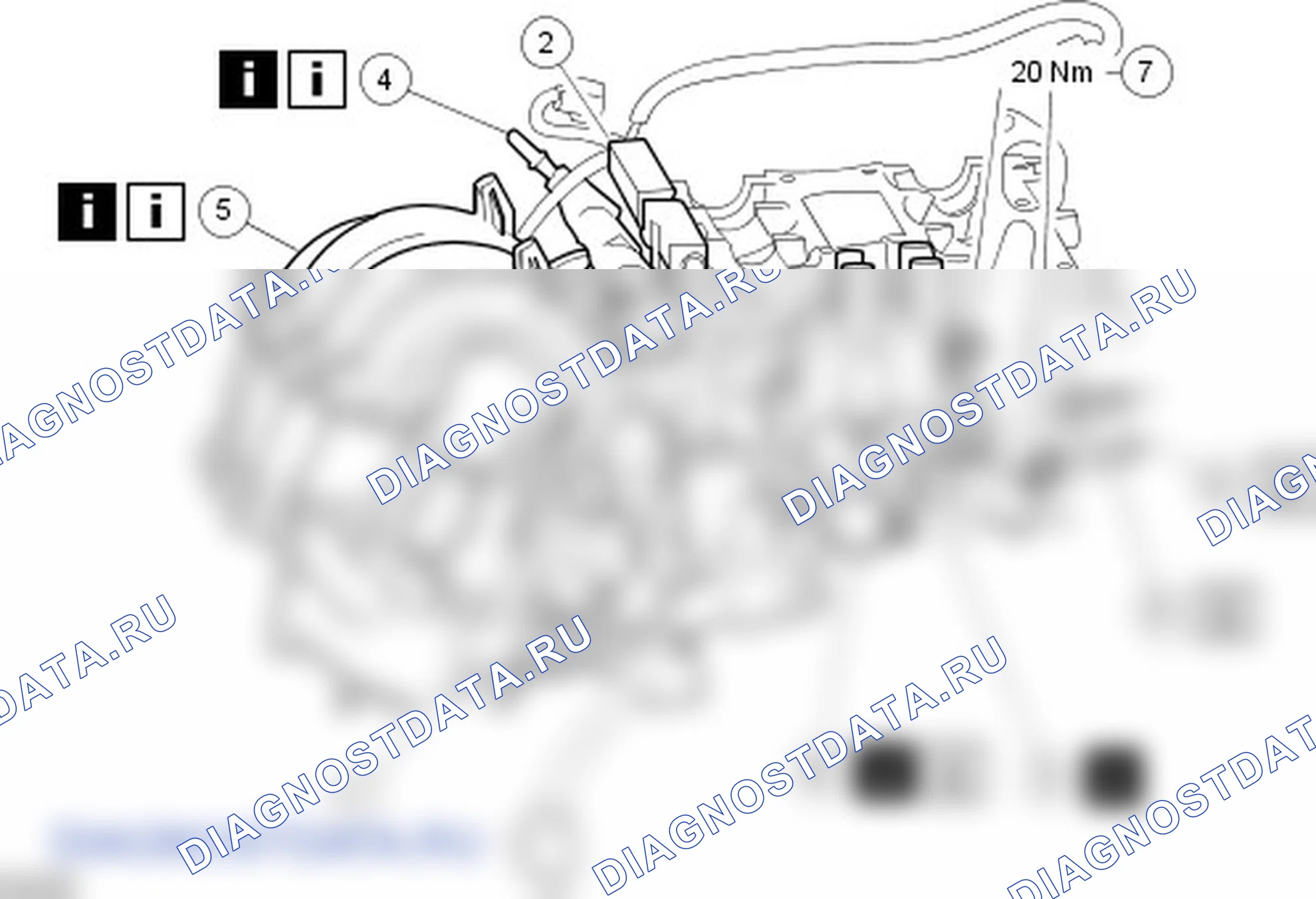 Разборка узла головки цилиндров. Ford C-MAX I рестайлинг