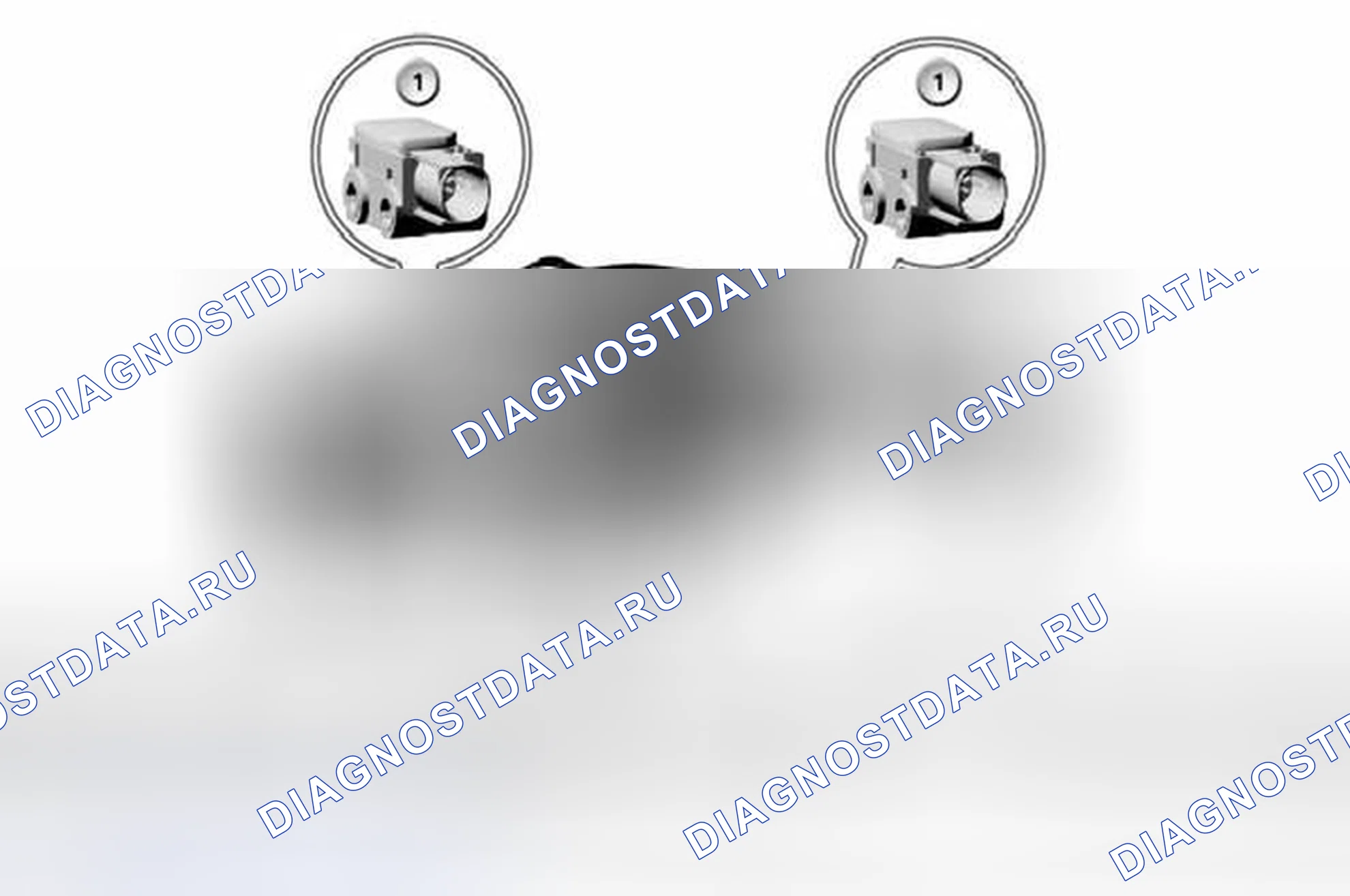 Рис. 52: Датчики передней подушки безопасности R50, R52, R53. MINI Cooper S I