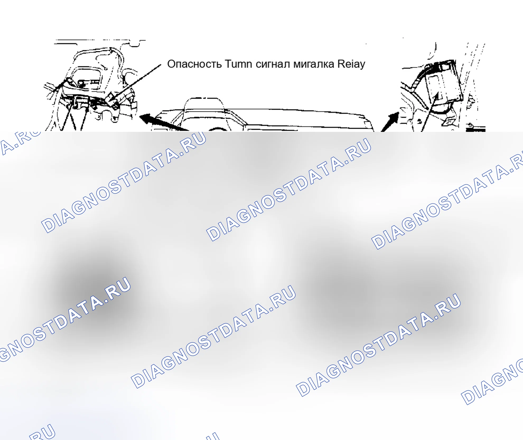 Рис. 1: Расположение компонентов (1 из 3). Nissan Pulsar N12