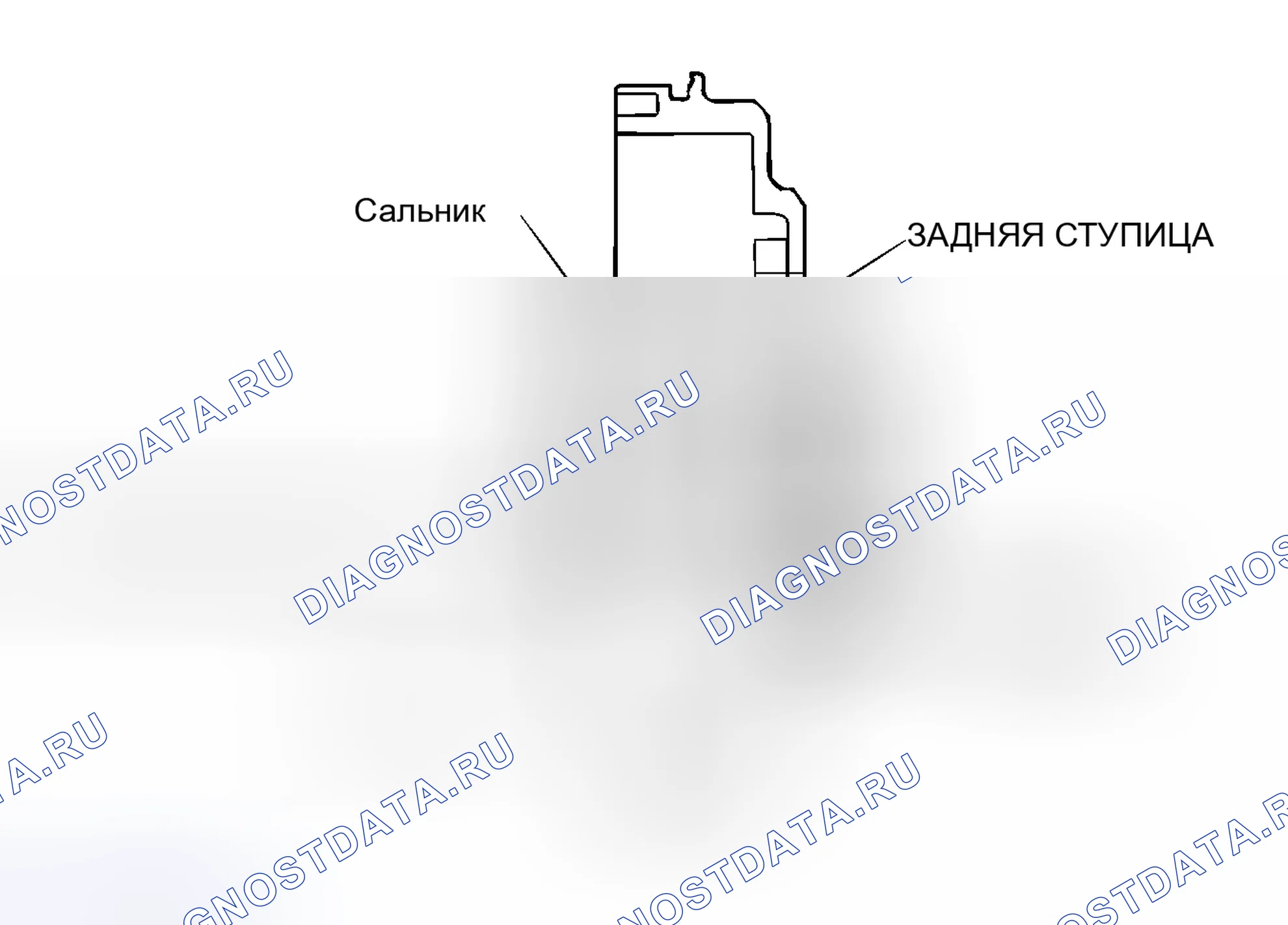 Рис. 2: СТРОИТЕЛЬНАЯ СХЕМА. Mitsubishi Lancer IX рестайлинг