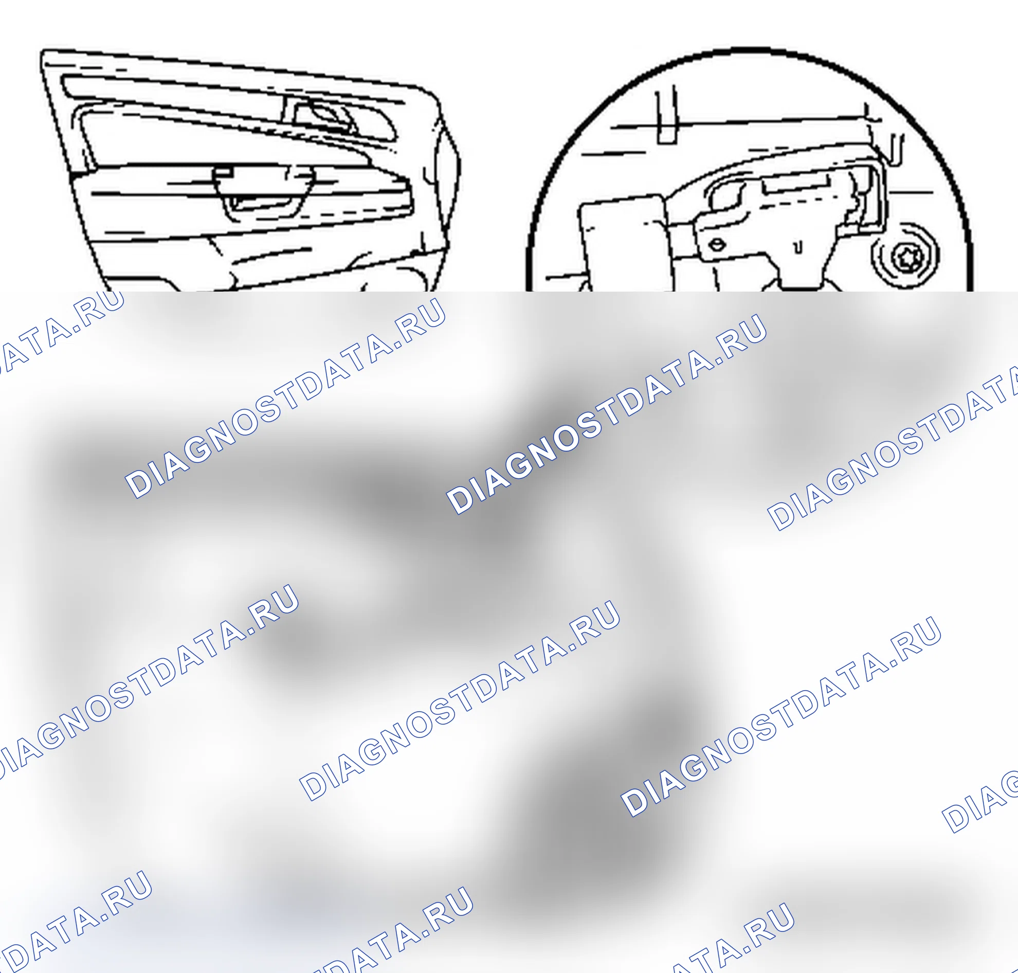 Замена внутренней обшивки двери (передней). Opel Zafira B