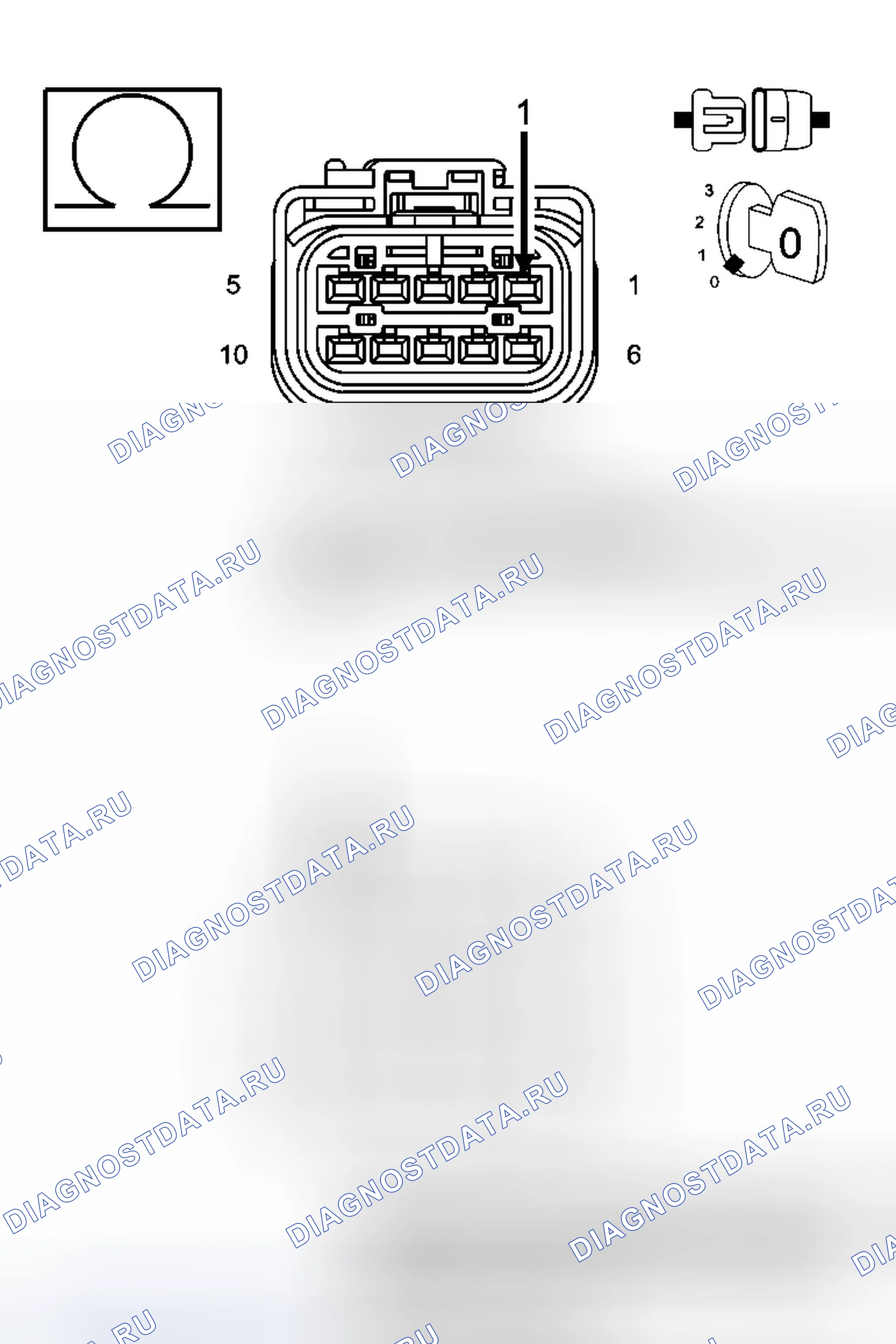 Рис. 430: Диагностический тест. Dodge Dakota III